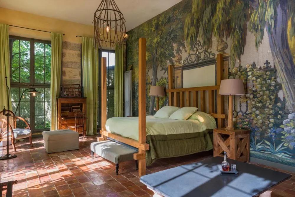 Bedroom, Bed in Château de Saint Paterne