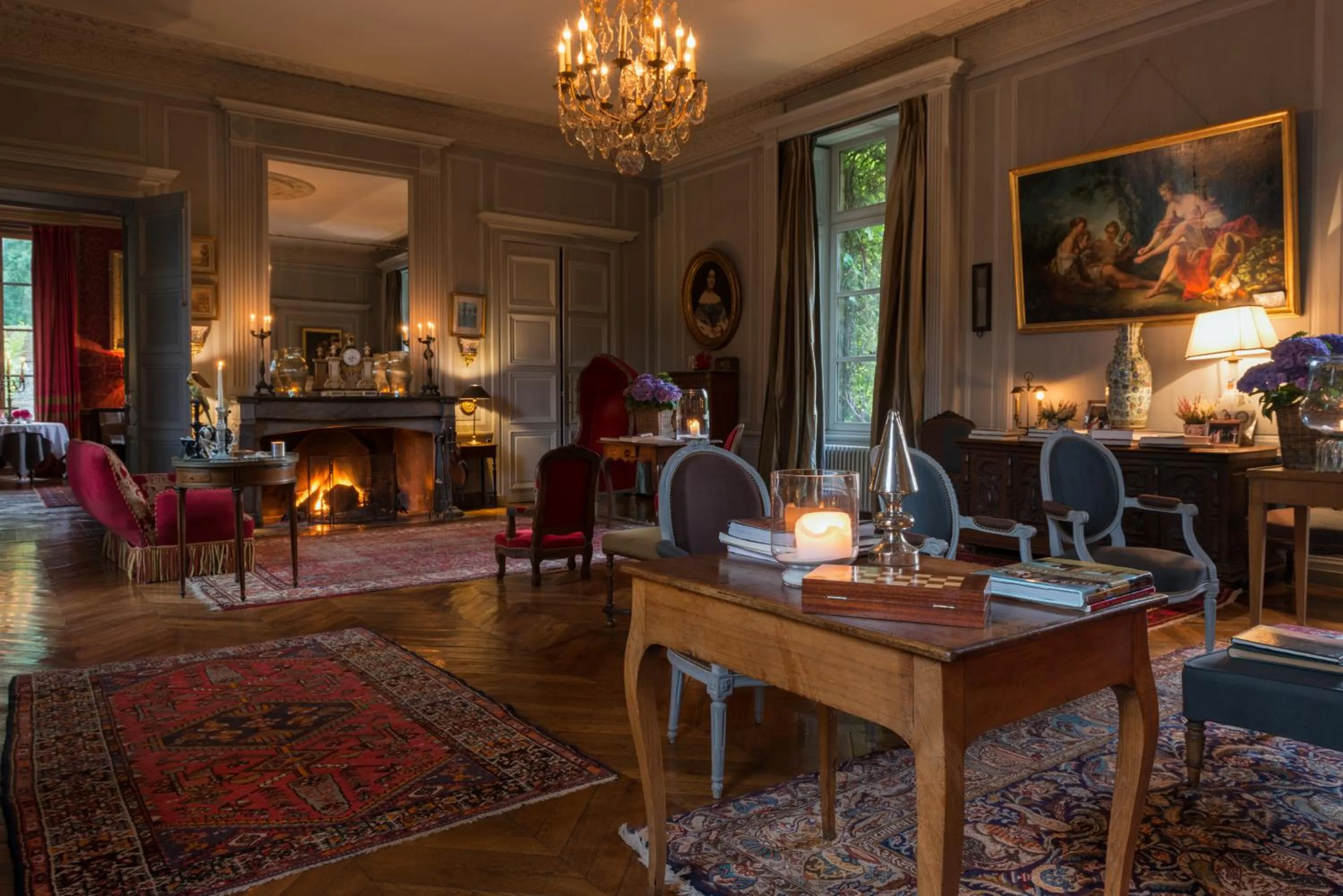 Lounge or bar in Château de Saint Paterne