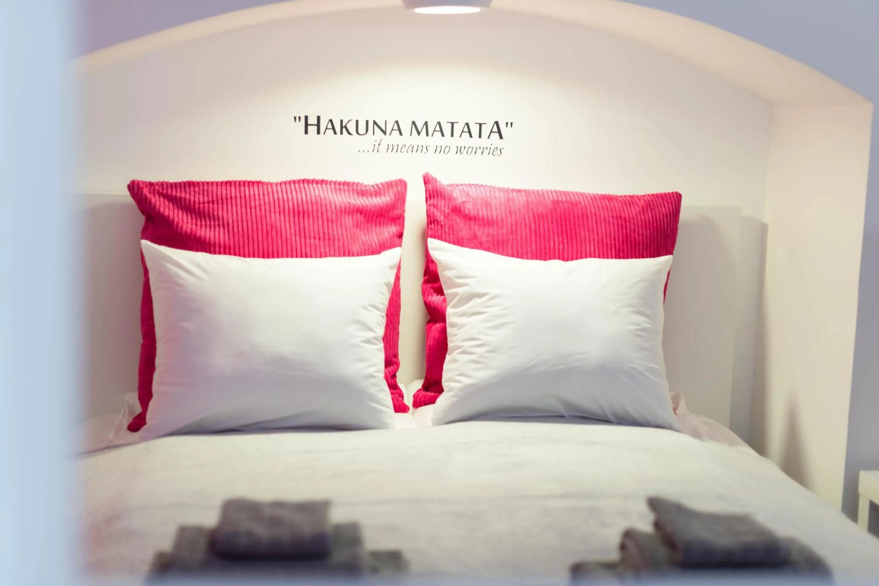 Bedroom in happy home POP