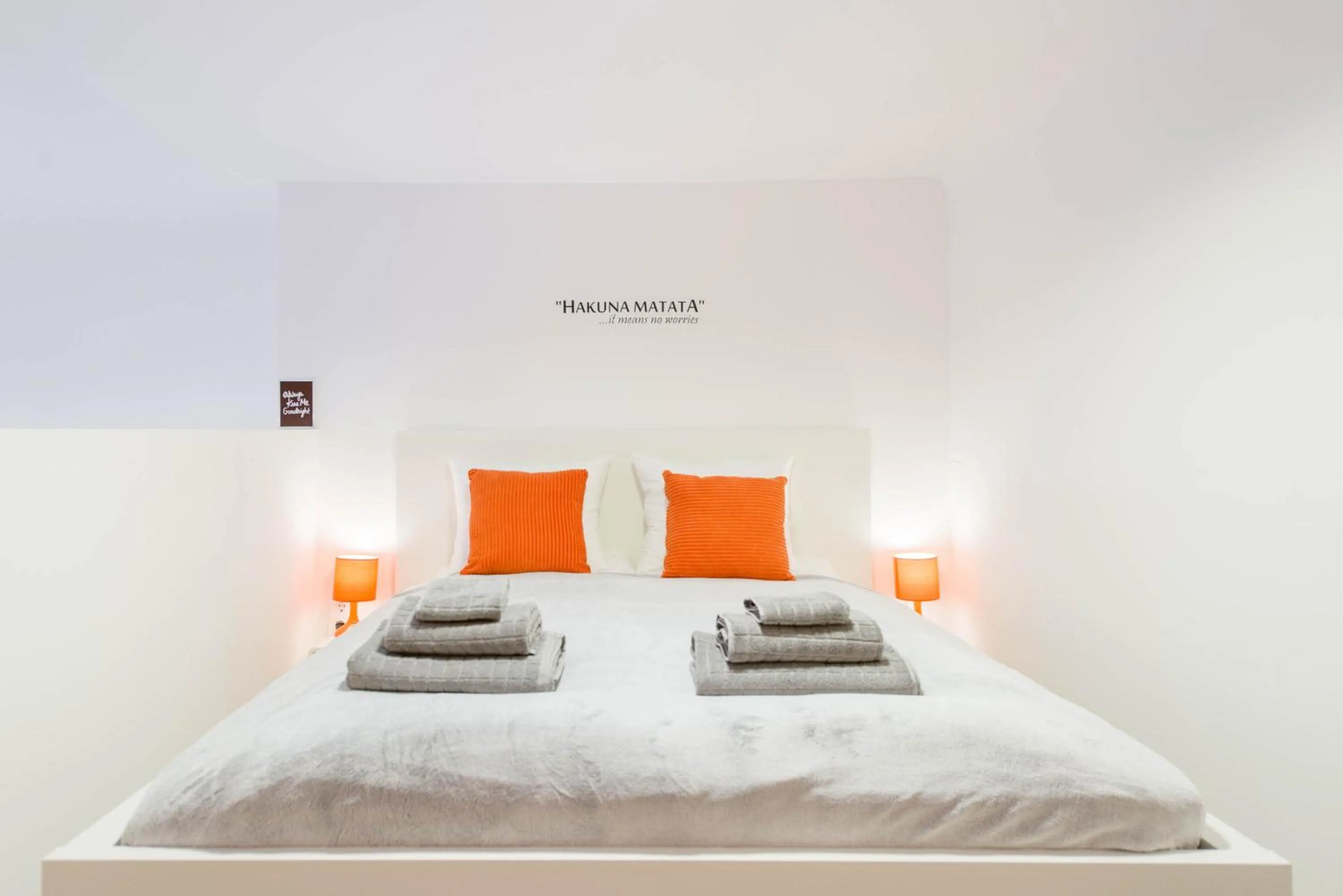 Bedroom in happy home POP