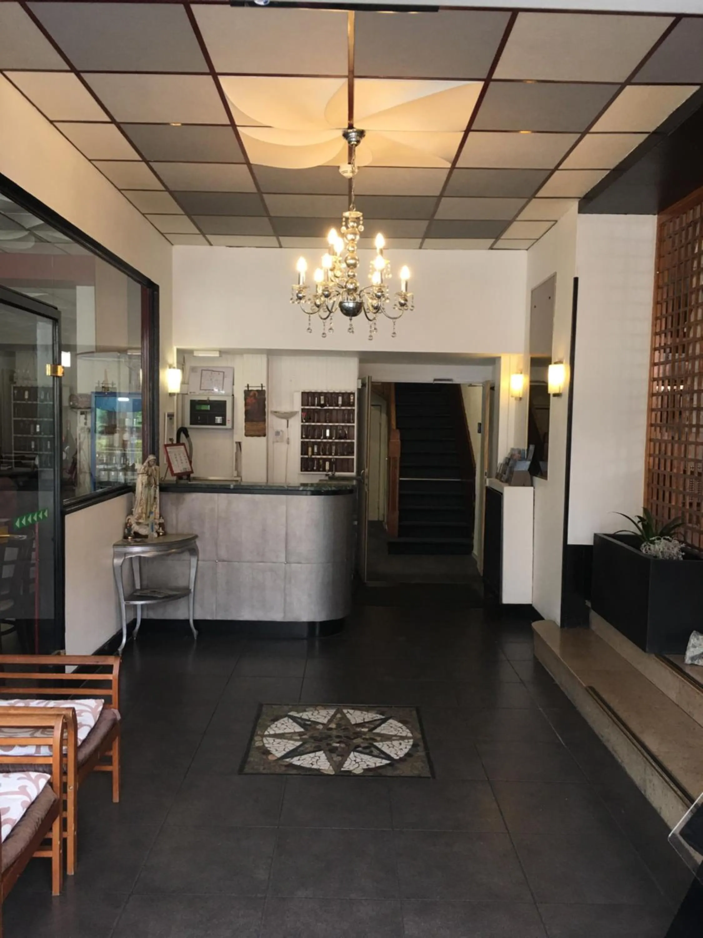 Lobby or reception in Hôtel Océan