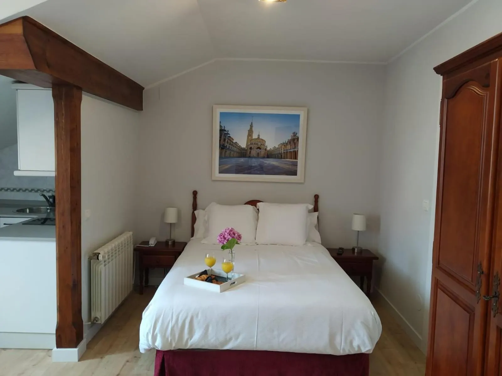 Bed in Hotel Puerto de Llanes