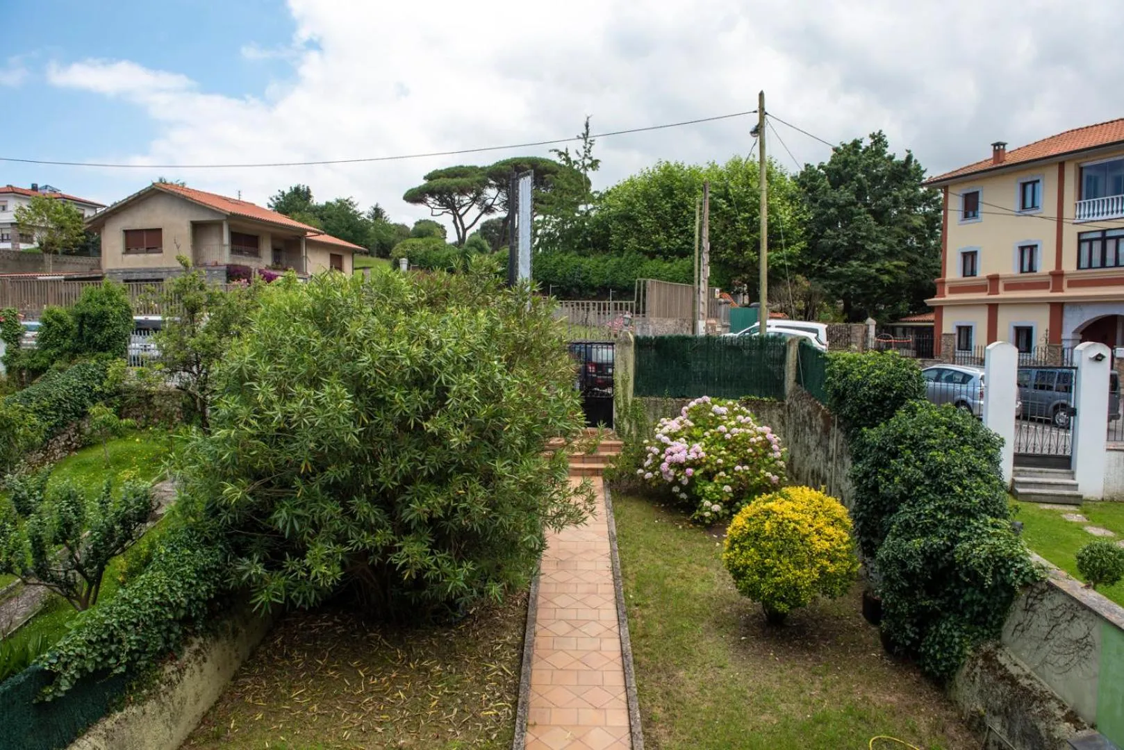 Garden in Hotel Puerto de Llanes