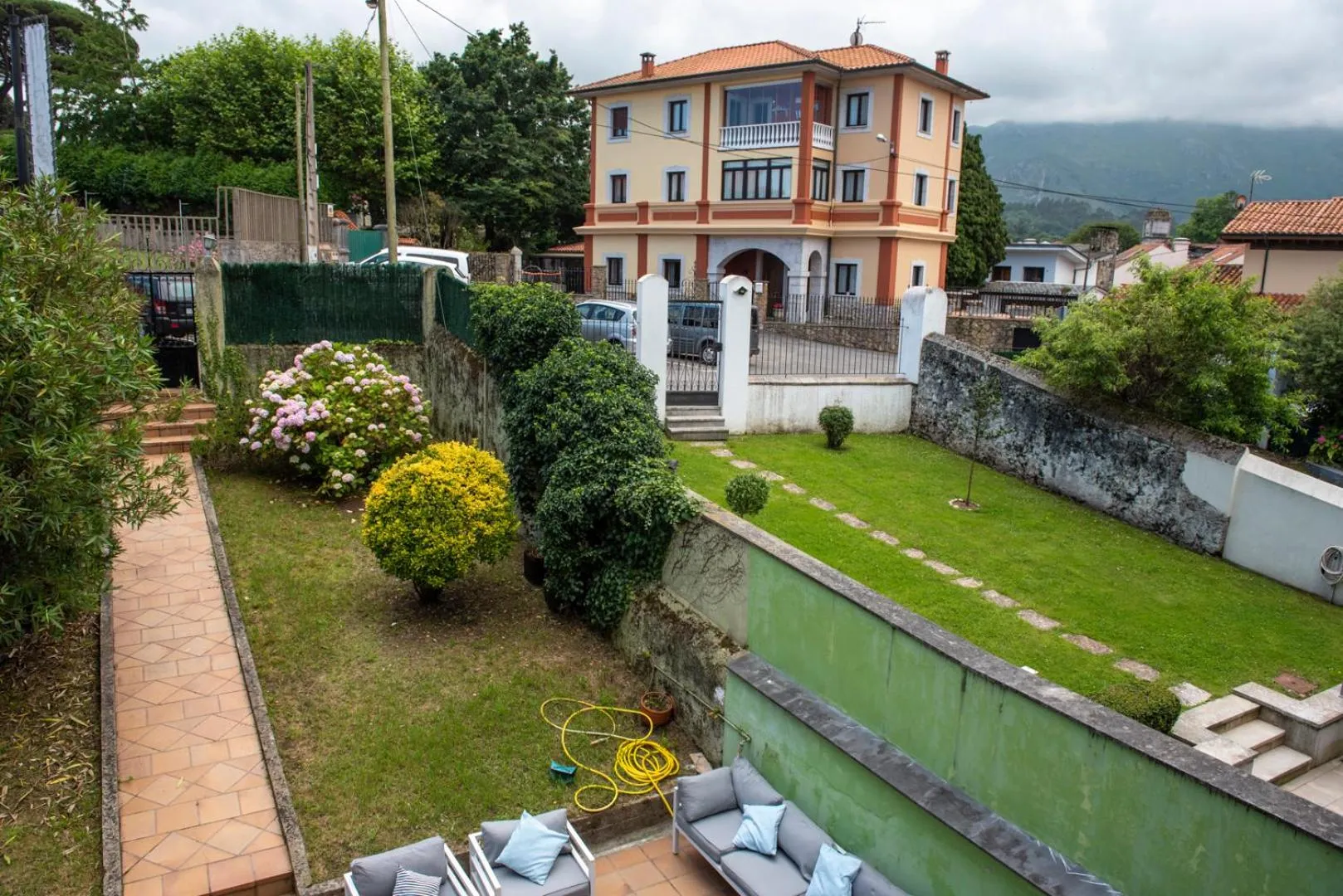 Garden in Hotel Puerto de Llanes
