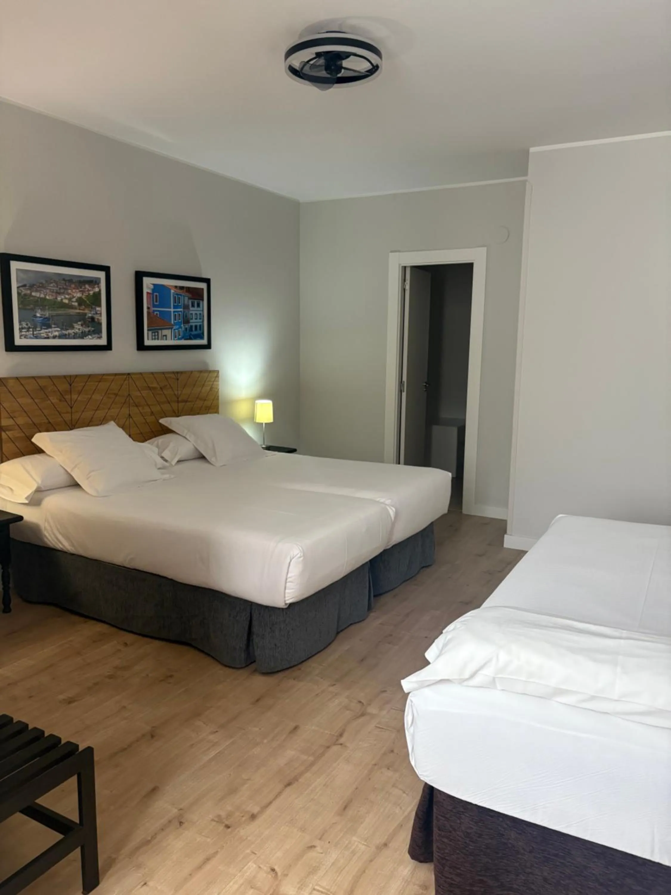 Bed in Hotel Puerto de Llanes