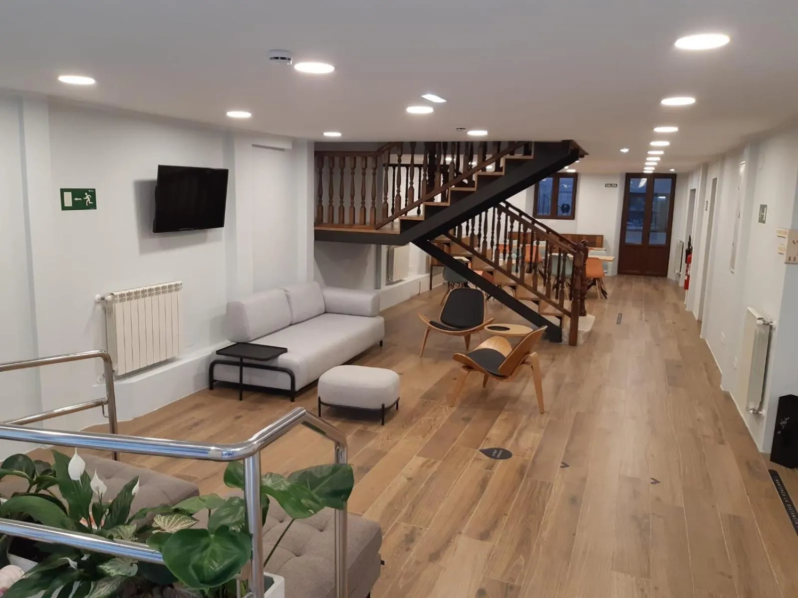 Lobby or reception in Hotel Puerto de Llanes