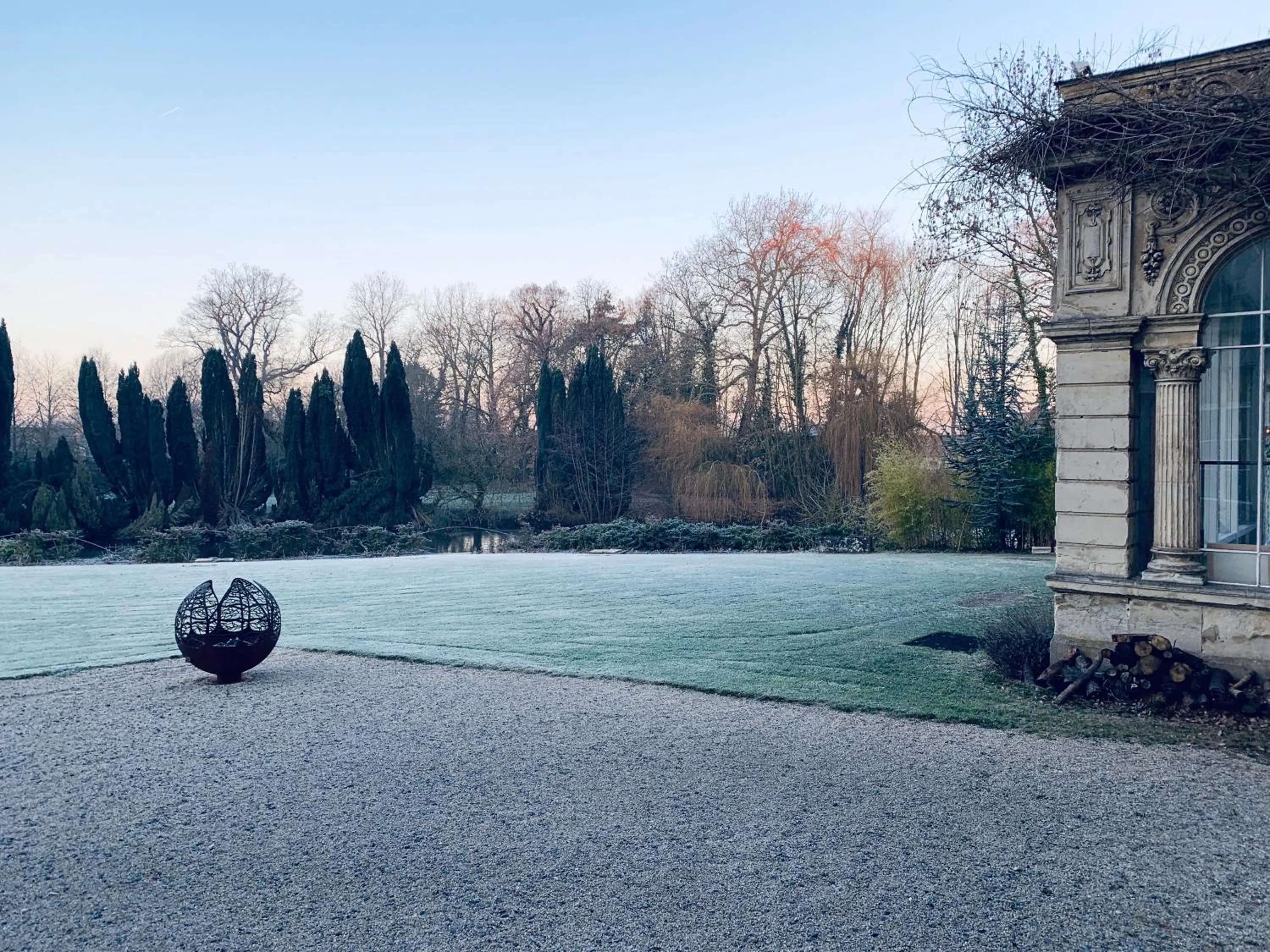 Garden in Chateau D'aubry