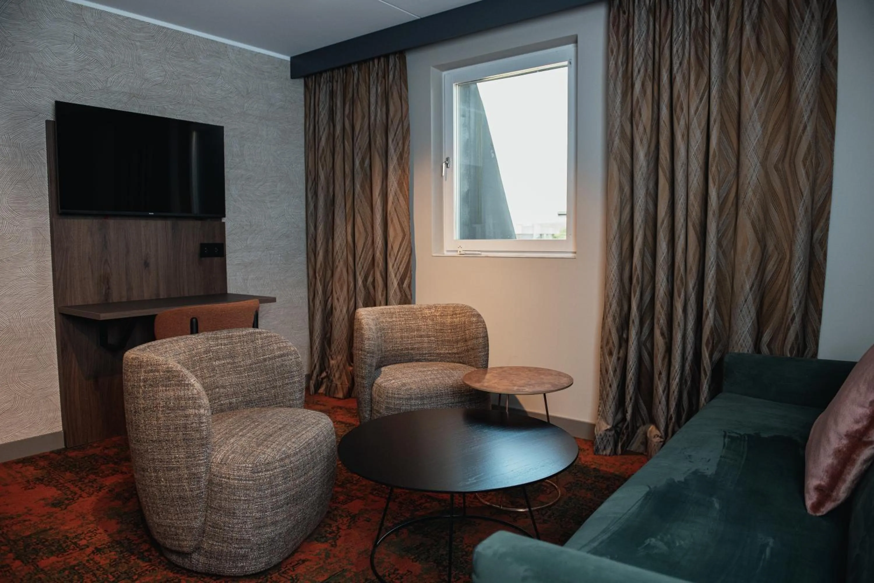 Seating area in Home Hotel Bergmästaren