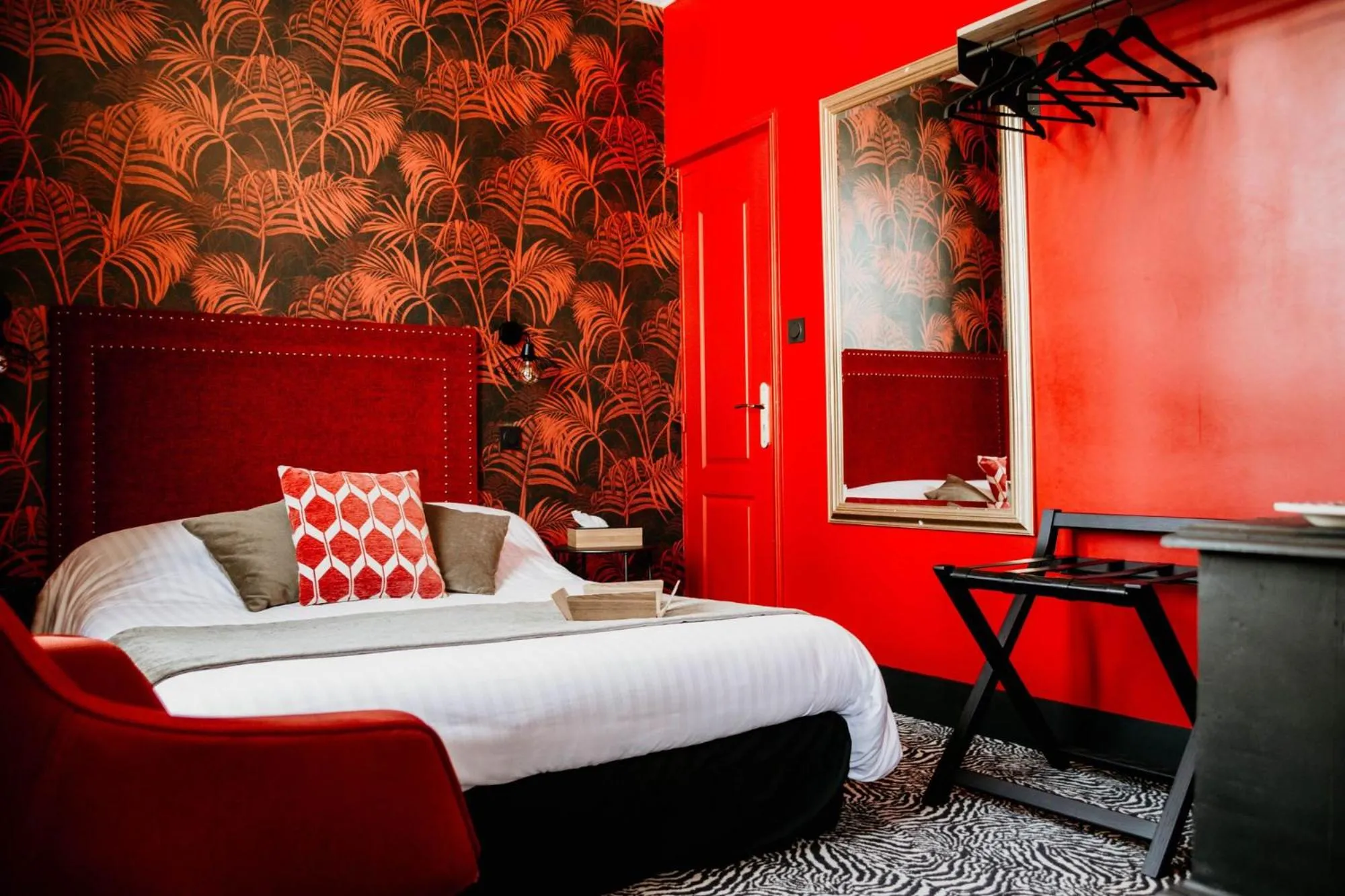 Bed in La villa 10 HÔTEL SPA