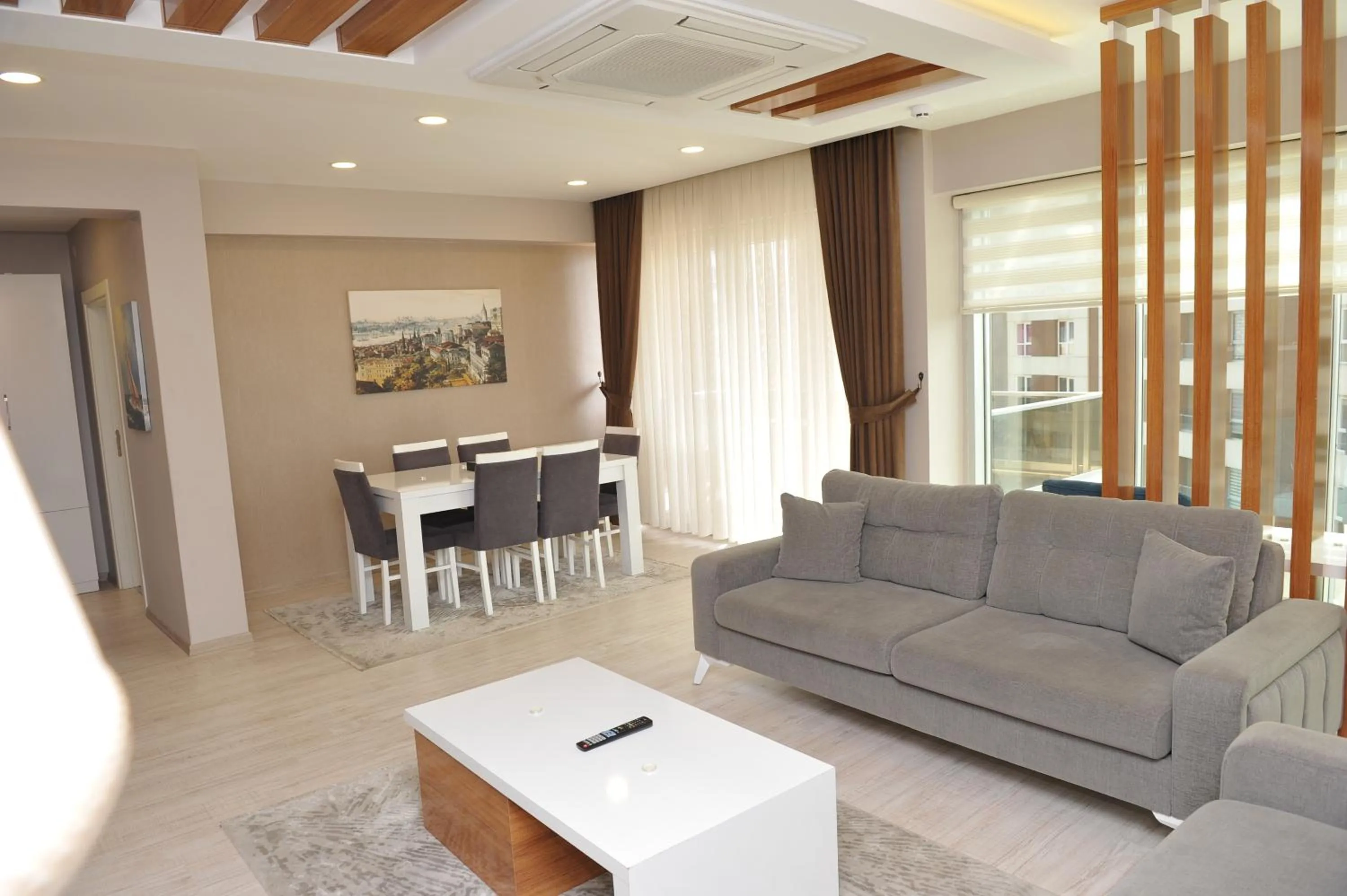 Living room in Qamar Prestige Suites