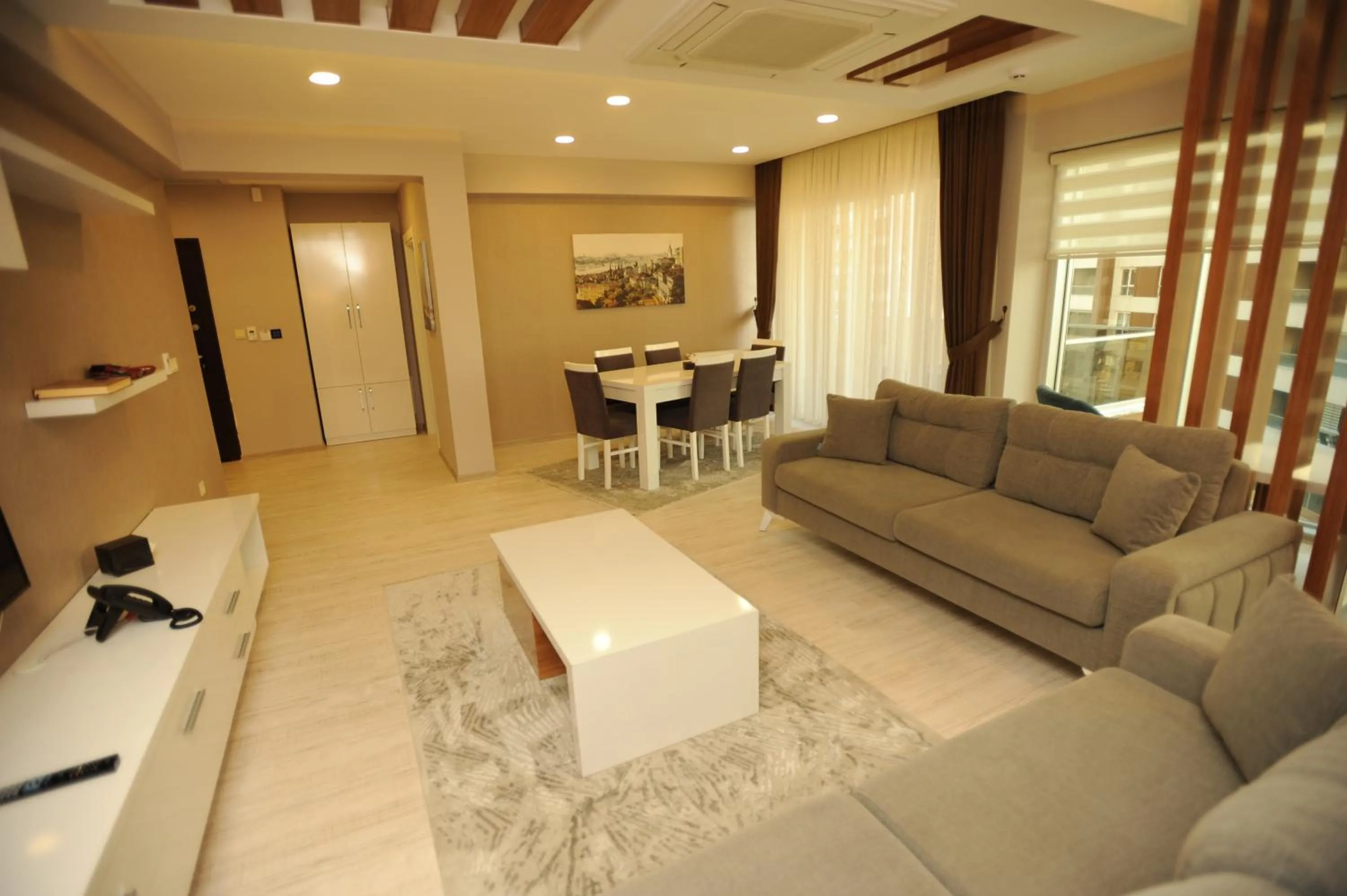 Living room in Qamar Prestige Suites