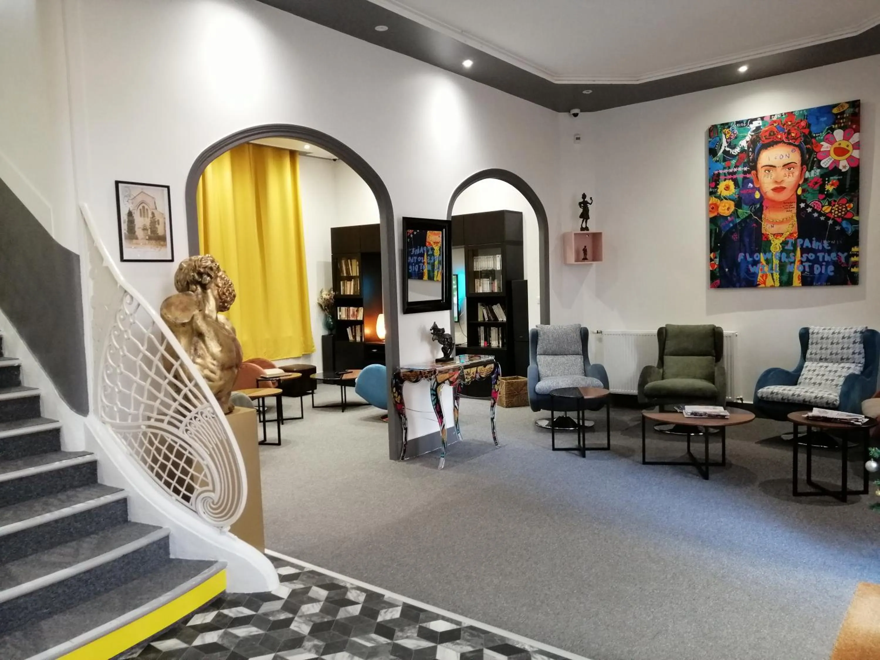 Living room in Hotel Moderne Vichy Soirée étape