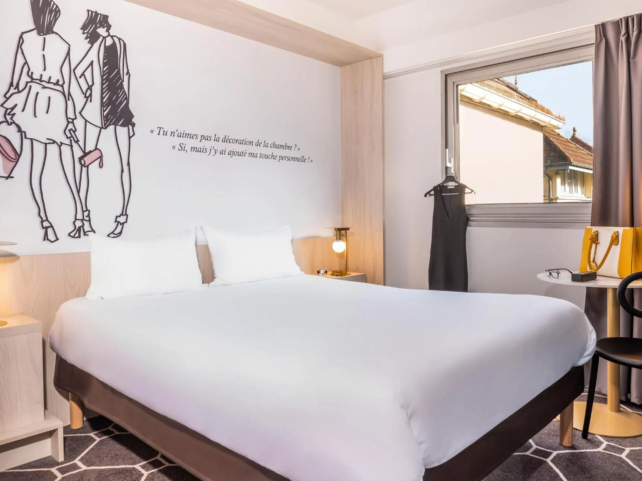 Bedroom, Bed in ibis Styles Sceaux Paris Sud