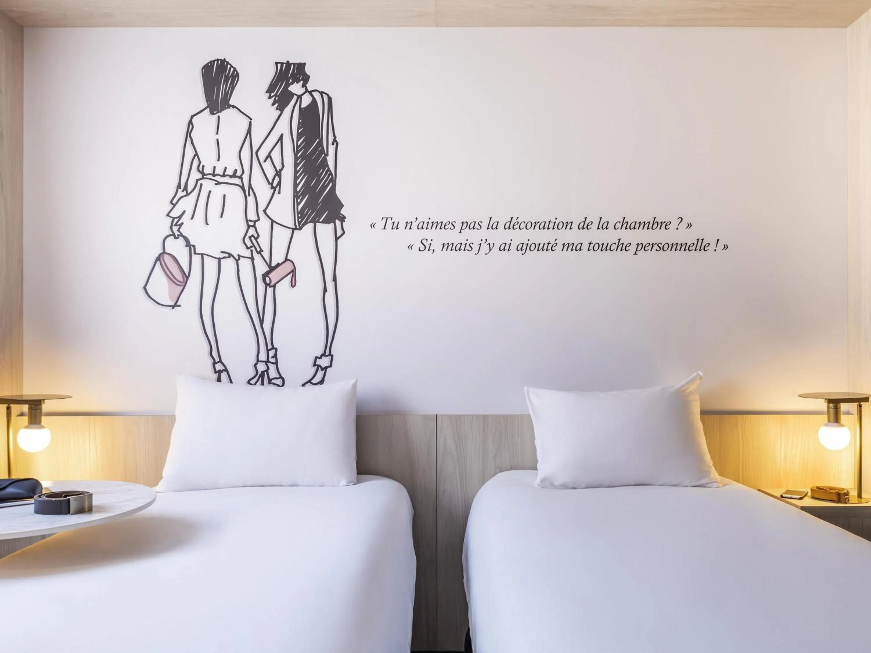 Standard Twin Room in ibis Styles Sceaux Paris Sud