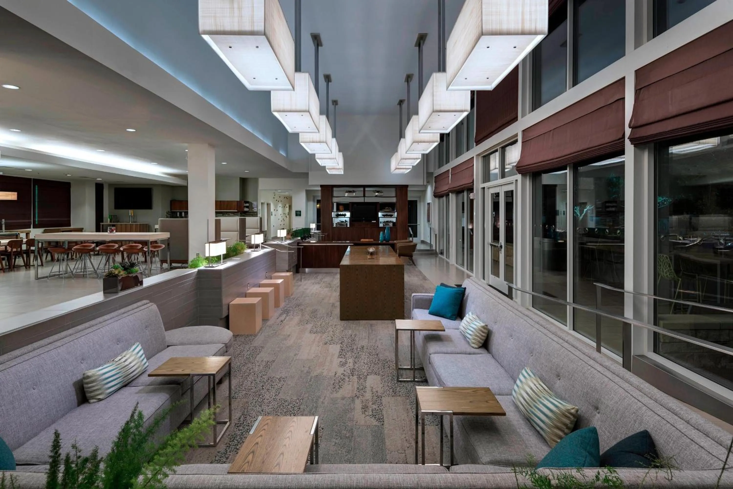 Lobby or reception in Element Houston Vintage Park