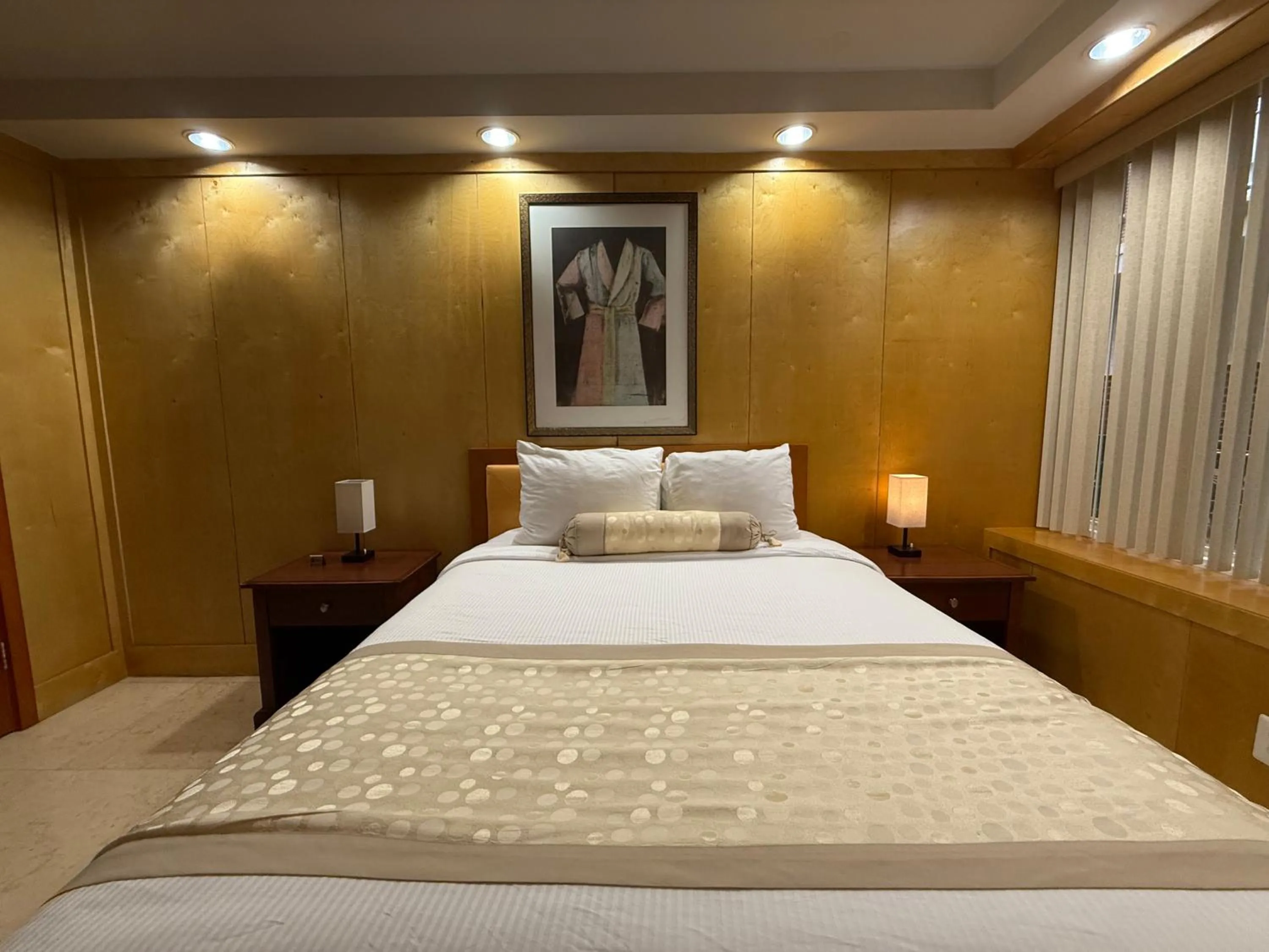 Bed in The Eldon Luxury Suites