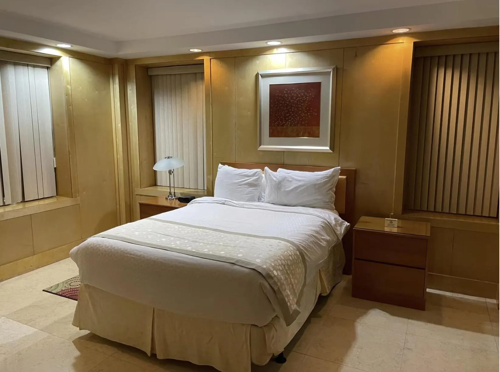 Bed in The Eldon Luxury Suites