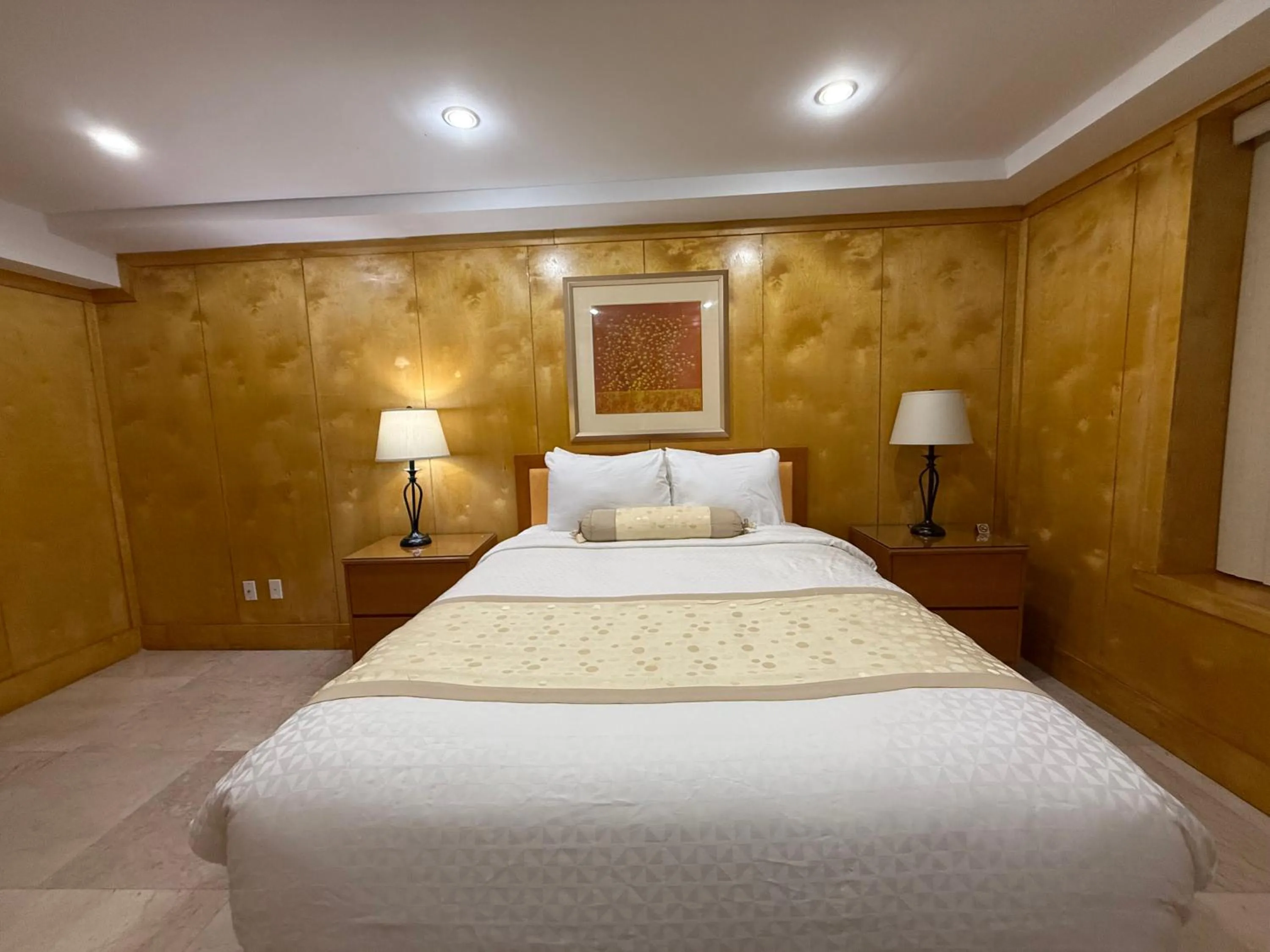 Bed in The Eldon Luxury Suites