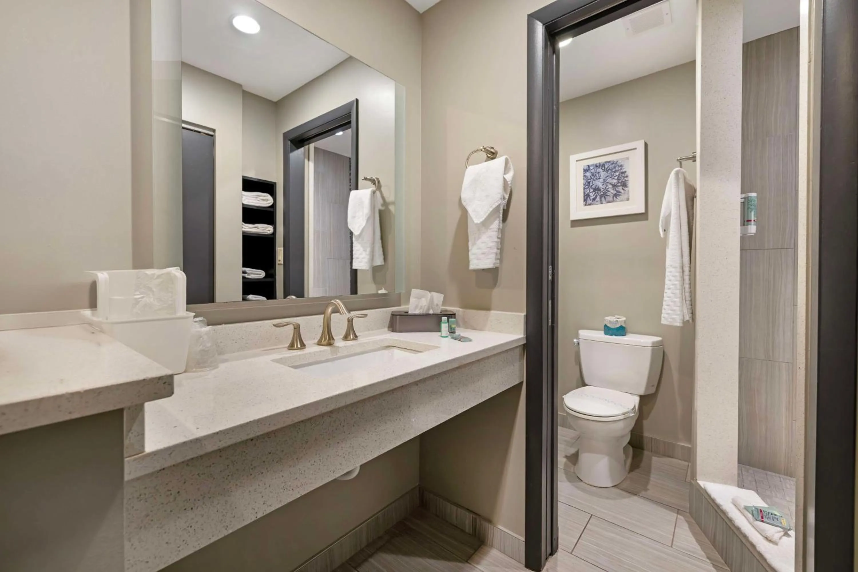 Bathroom in Best Western On The Avenue