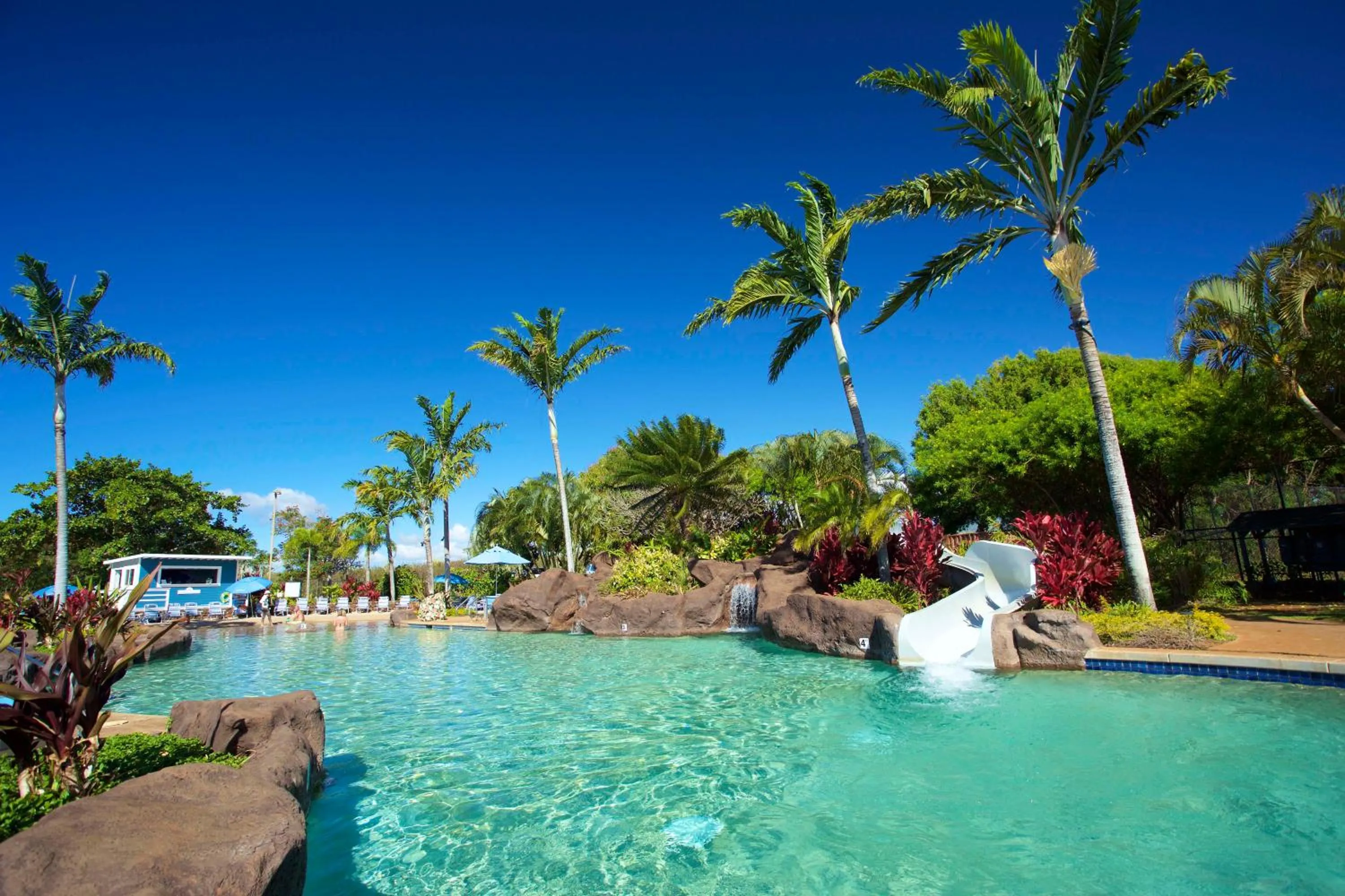 Swimming pool in Kiahuna Plantation and Beach Bungalows by Castle