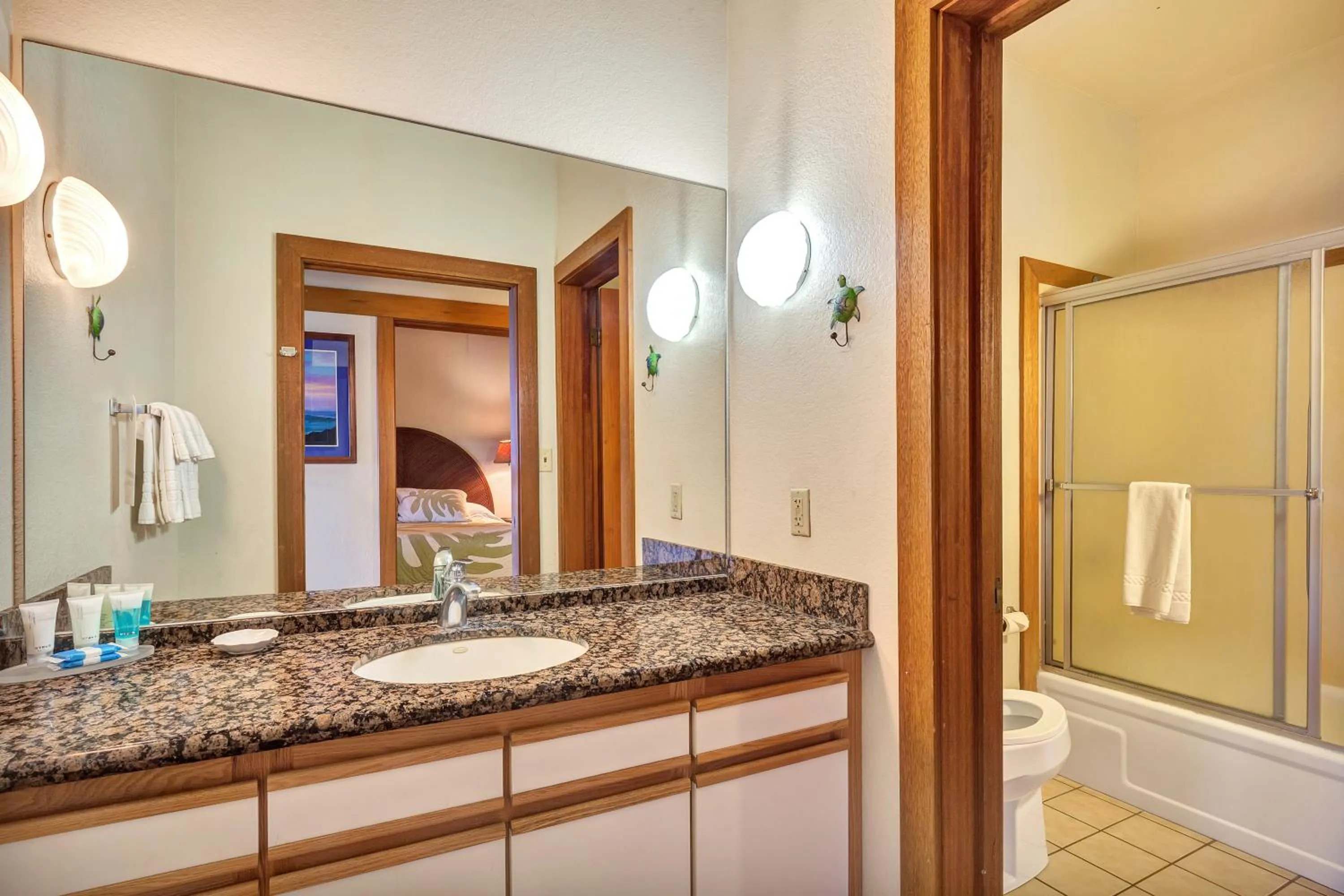Bathroom in Kiahuna Plantation and Beach Bungalows by Castle