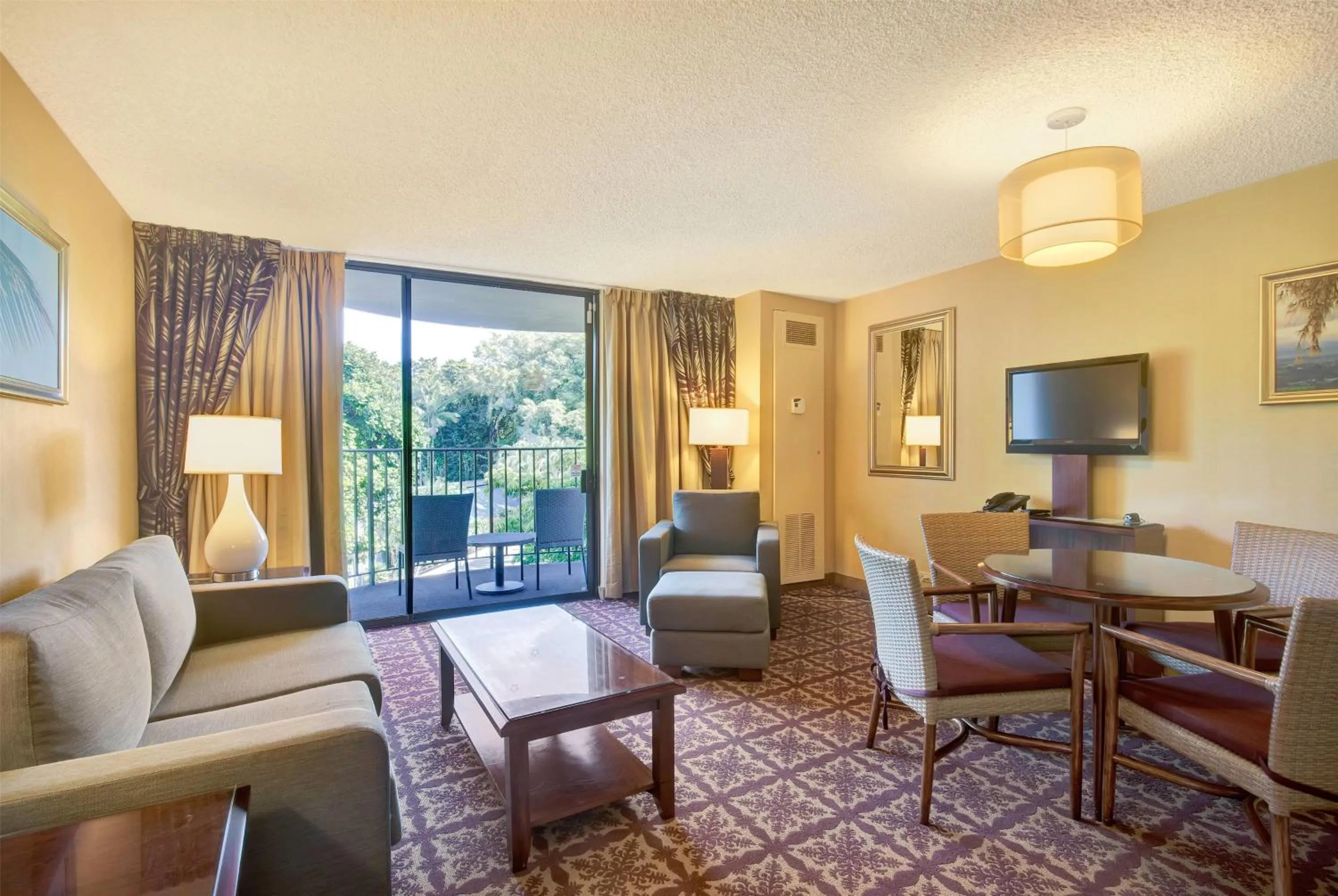 Photo of the whole room in Hilo Hawaiian Hotel, Trademark Collection by Wyndham