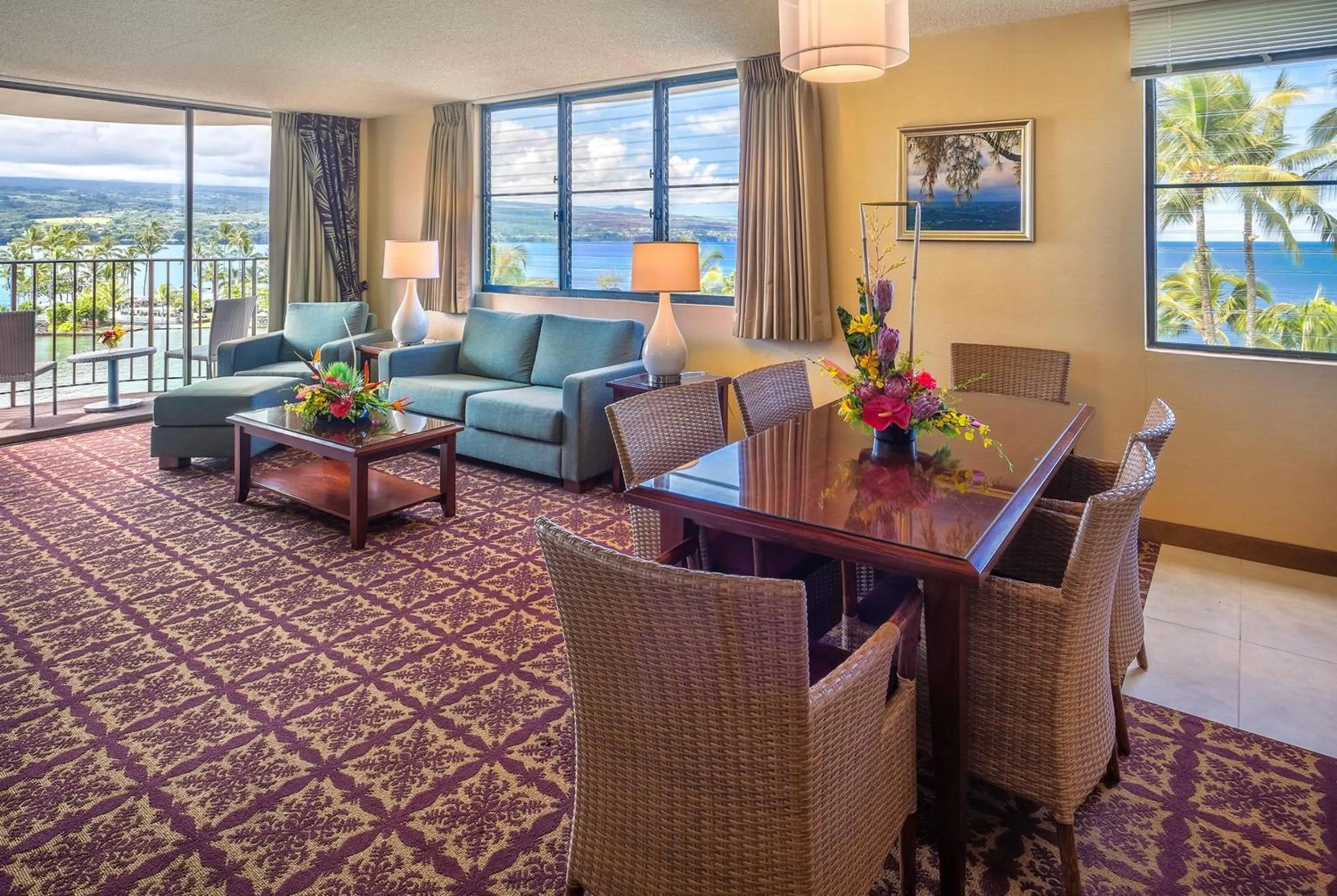 Photo of the whole room in Hilo Hawaiian Hotel, Trademark Collection by Wyndham