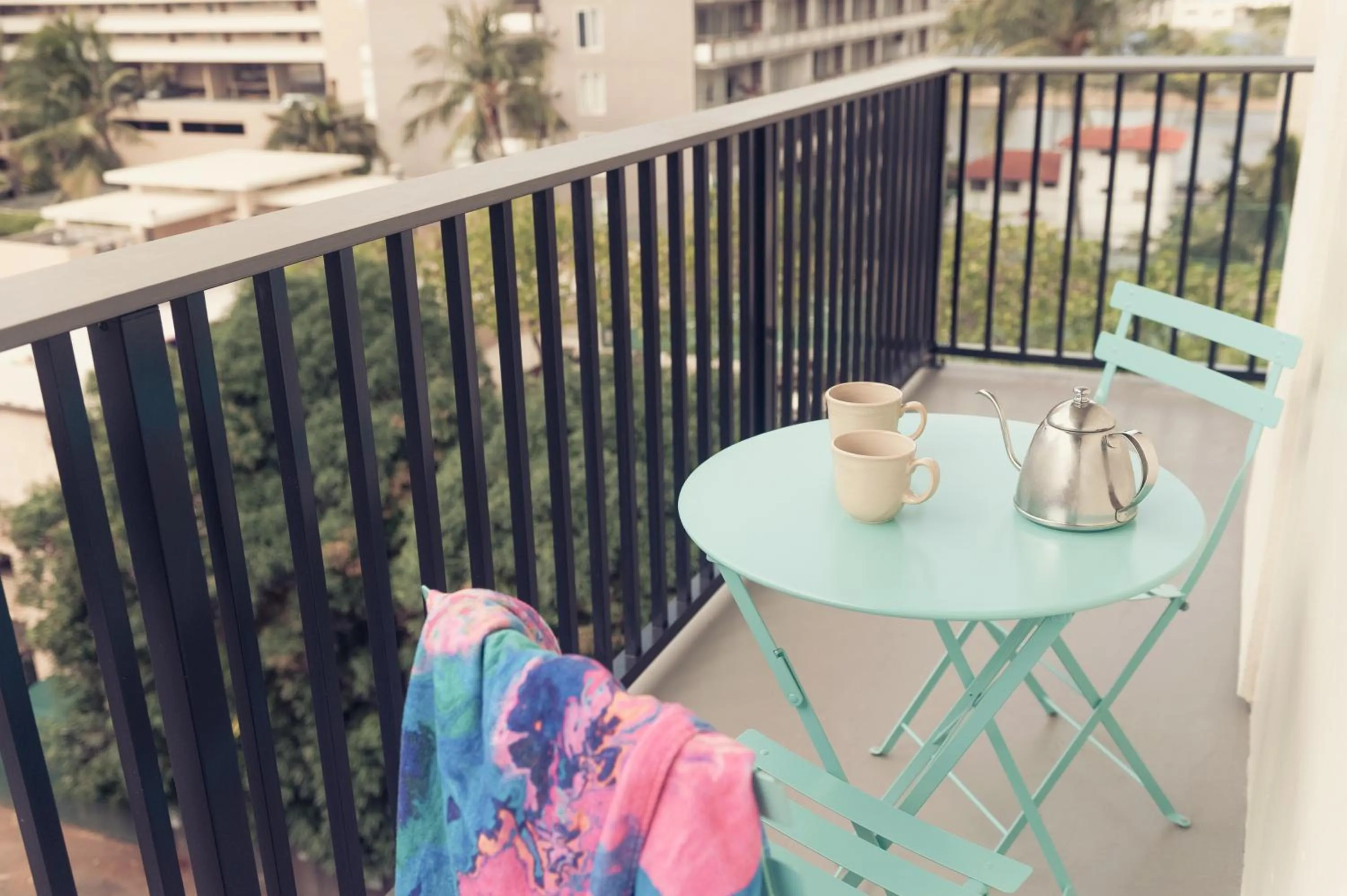 Balcony/Terrace in The Surfjack Hotel & Swim Club