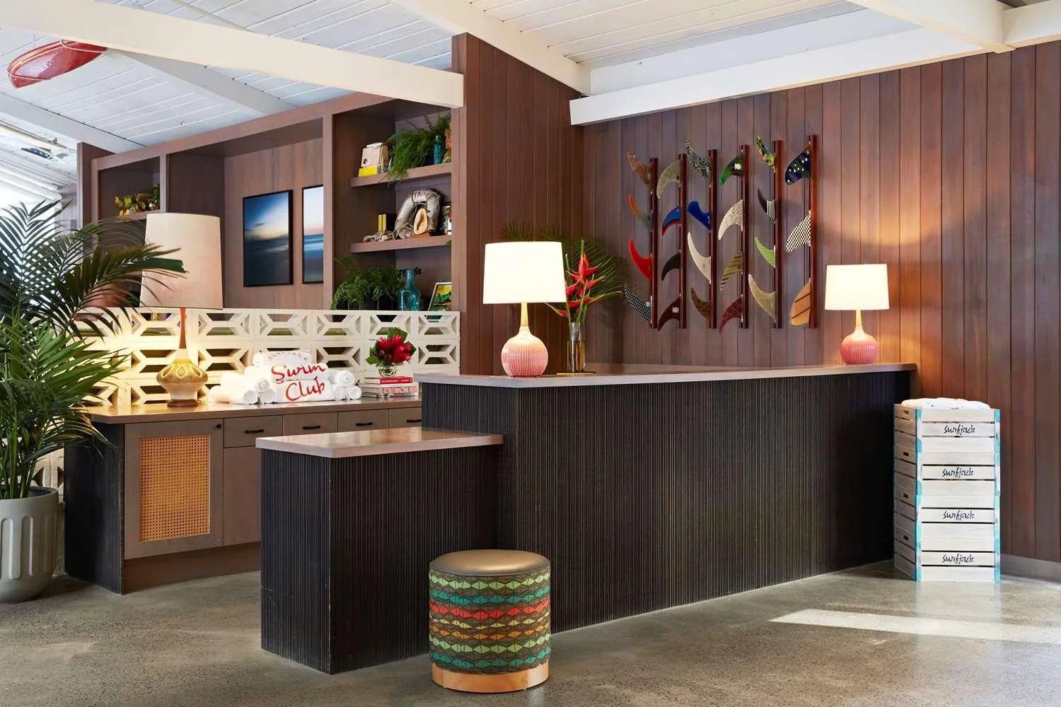 Lobby or reception in The Surfjack Hotel & Swim Club