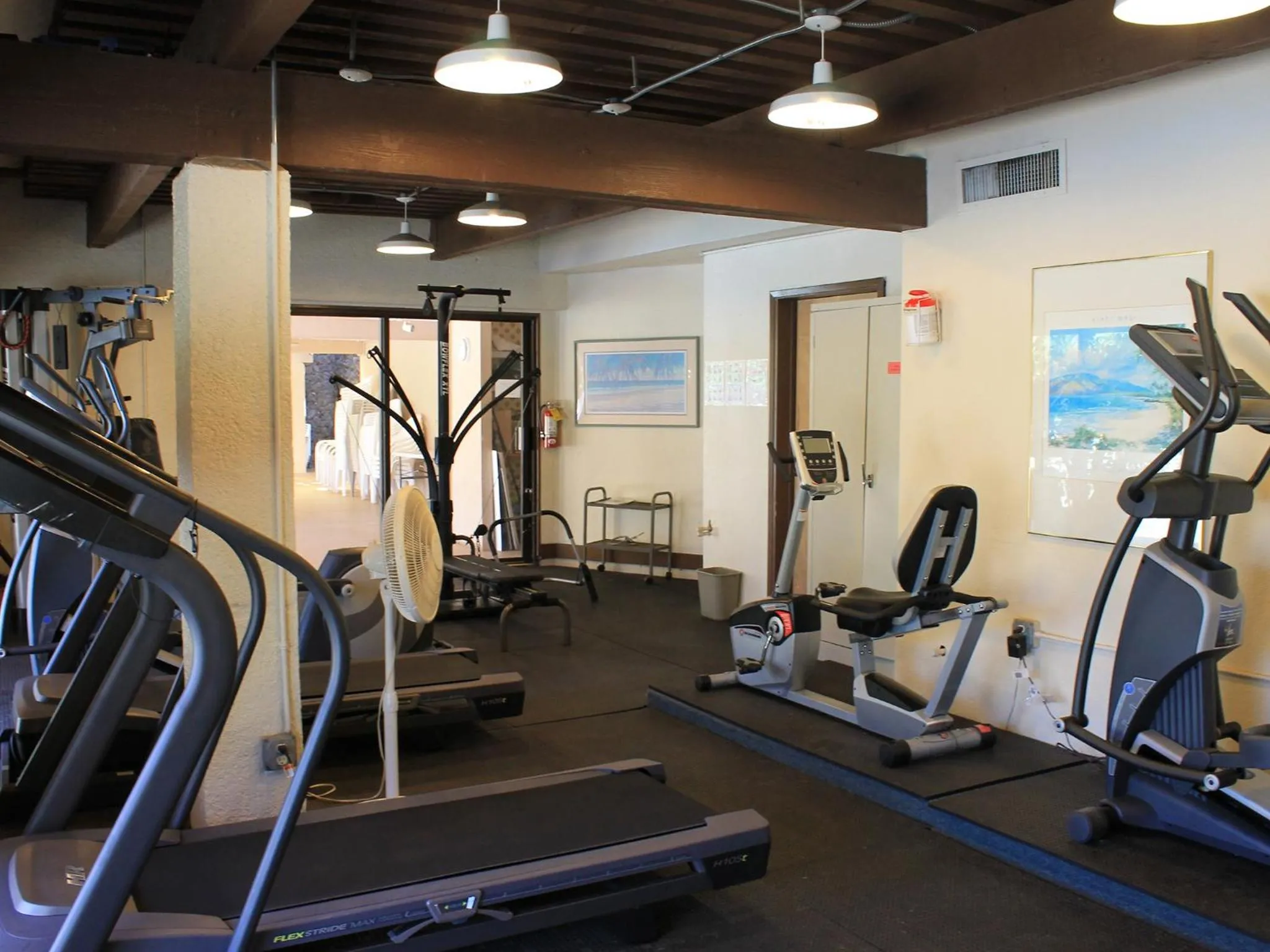 Fitness centre/facilities in Castle Kama'ole Sands
