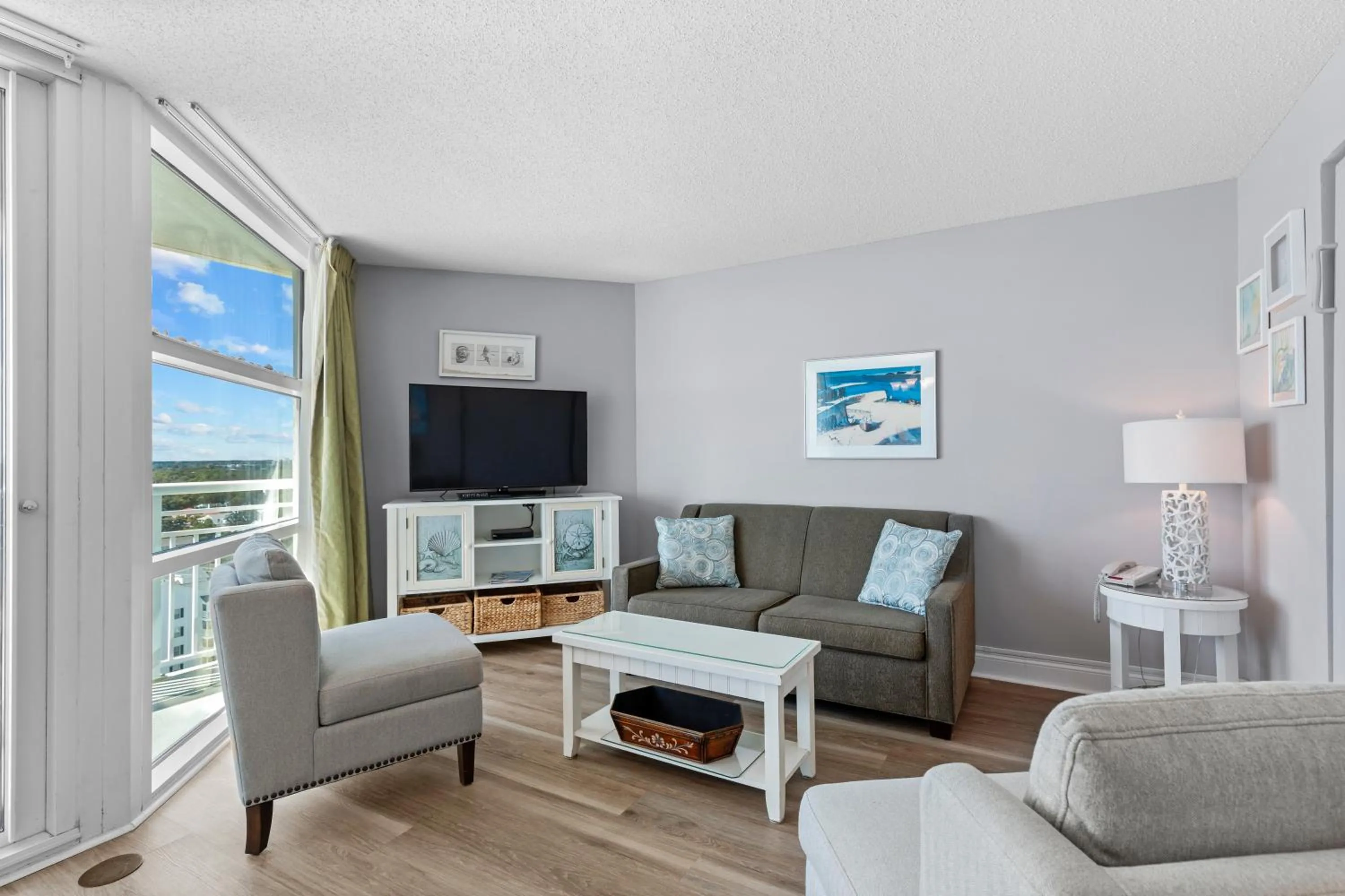 Living room in Seaside Resort