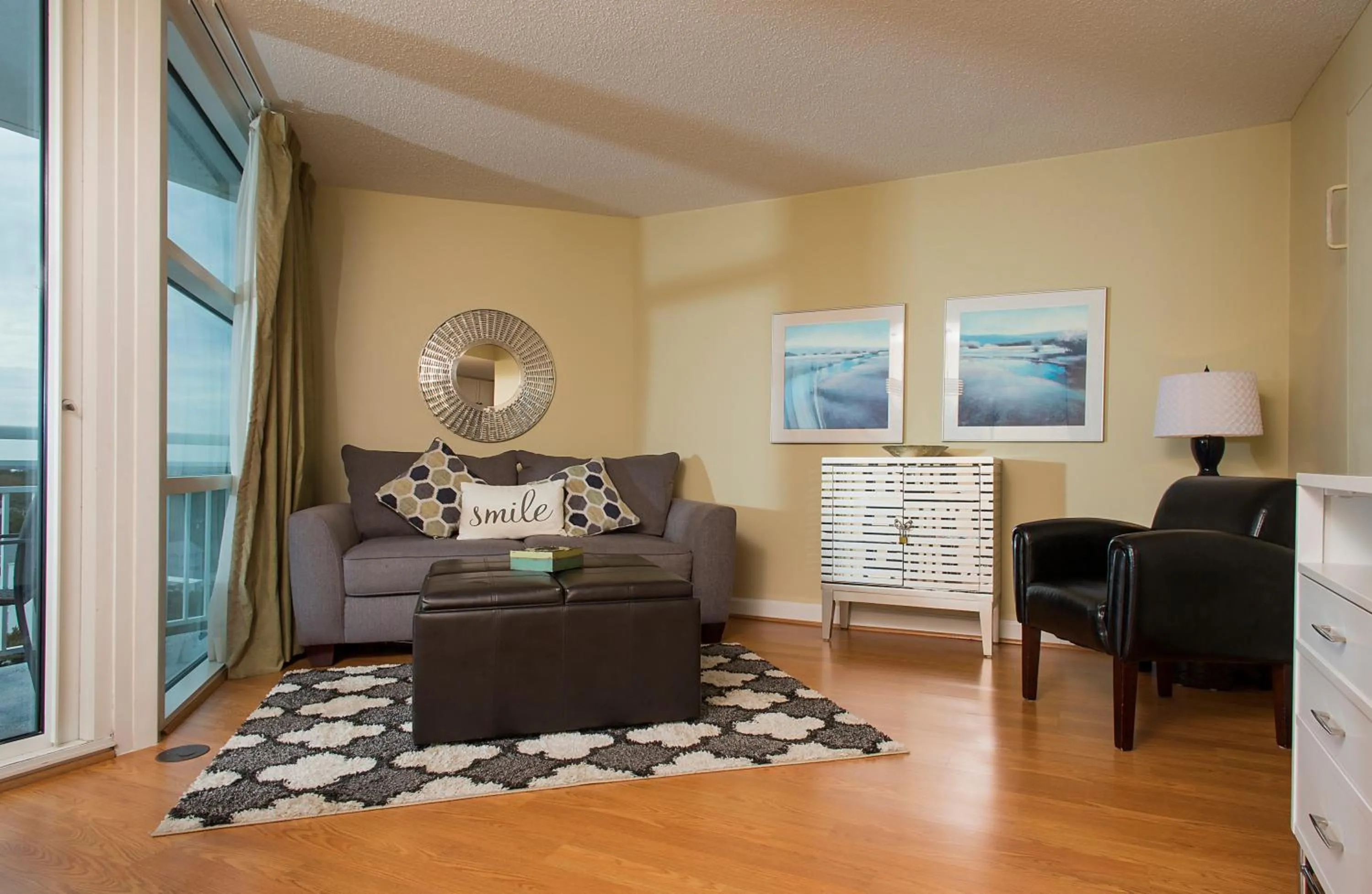 Living room in Seaside Resort