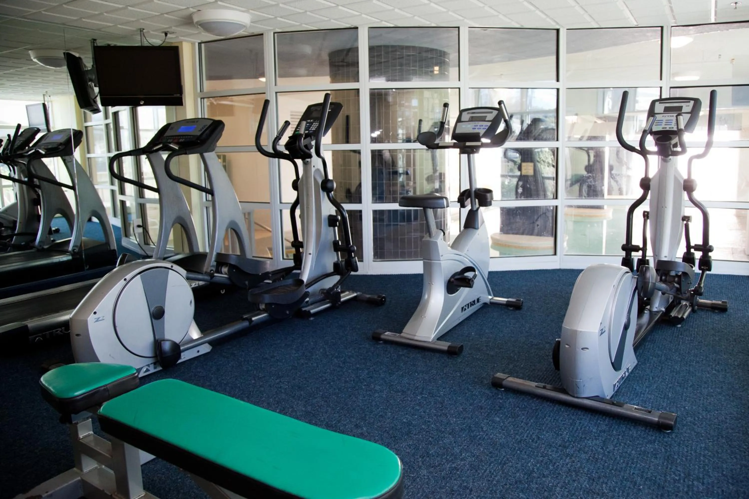 Fitness centre/facilities in Seaside Resort