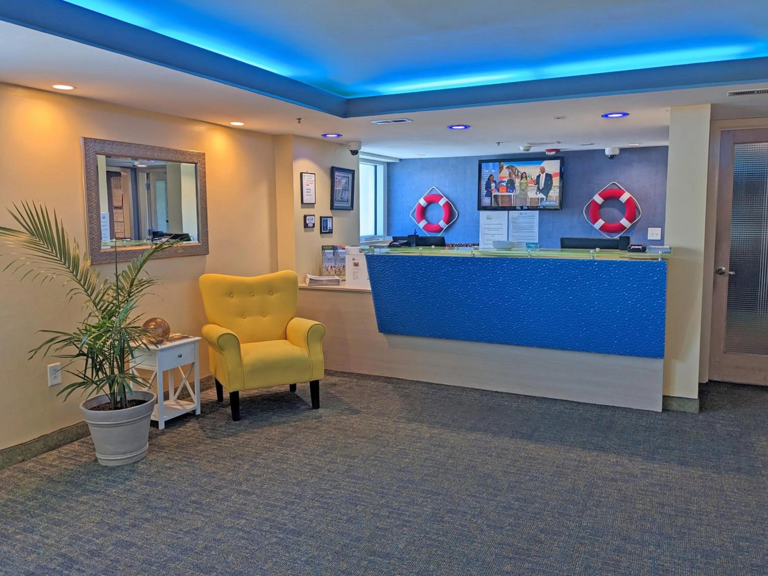 Lobby or reception in Seaside Resort