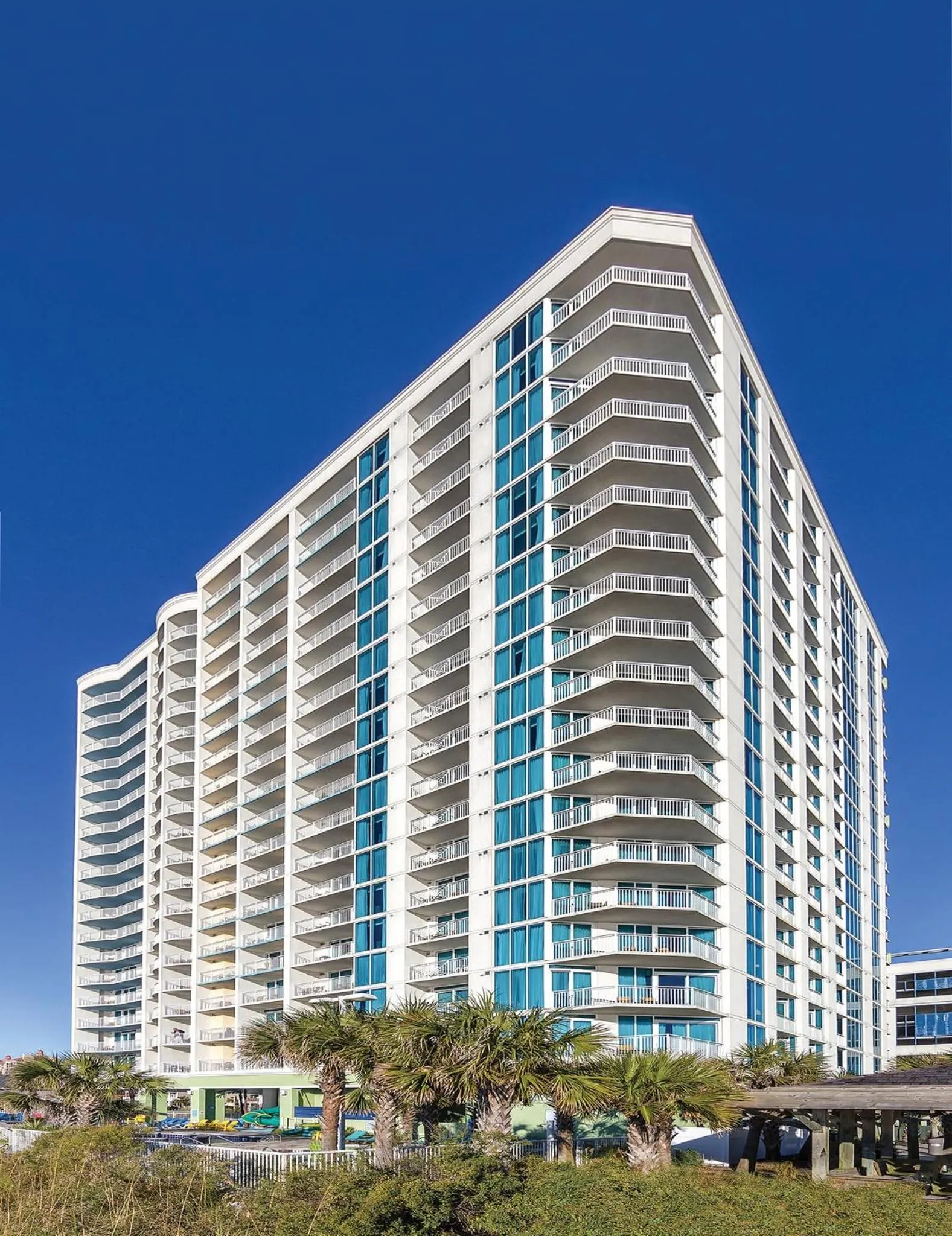 Property building in Club Wyndham Towers on the Grove