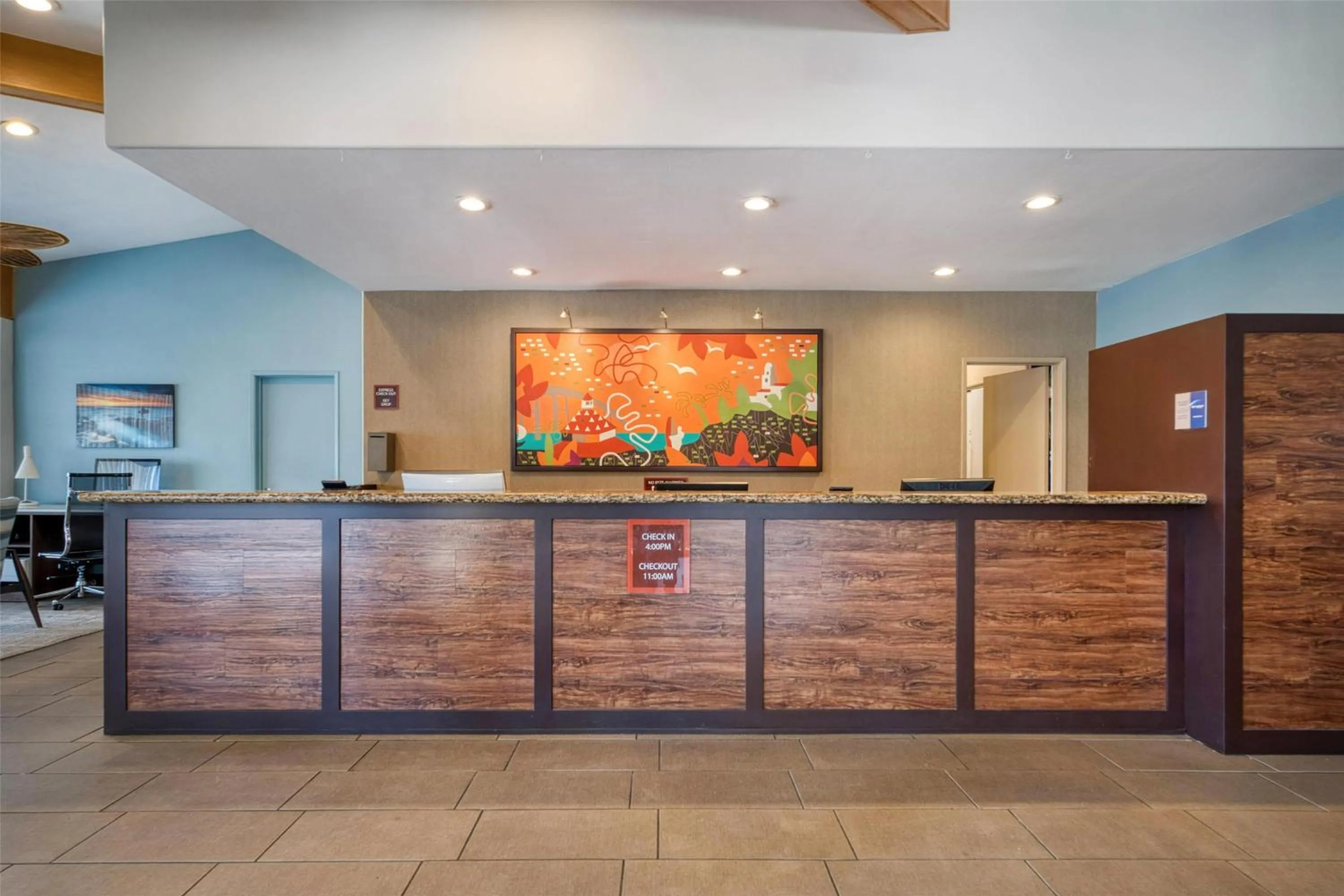 Lobby or reception in Best Western Seven Seas