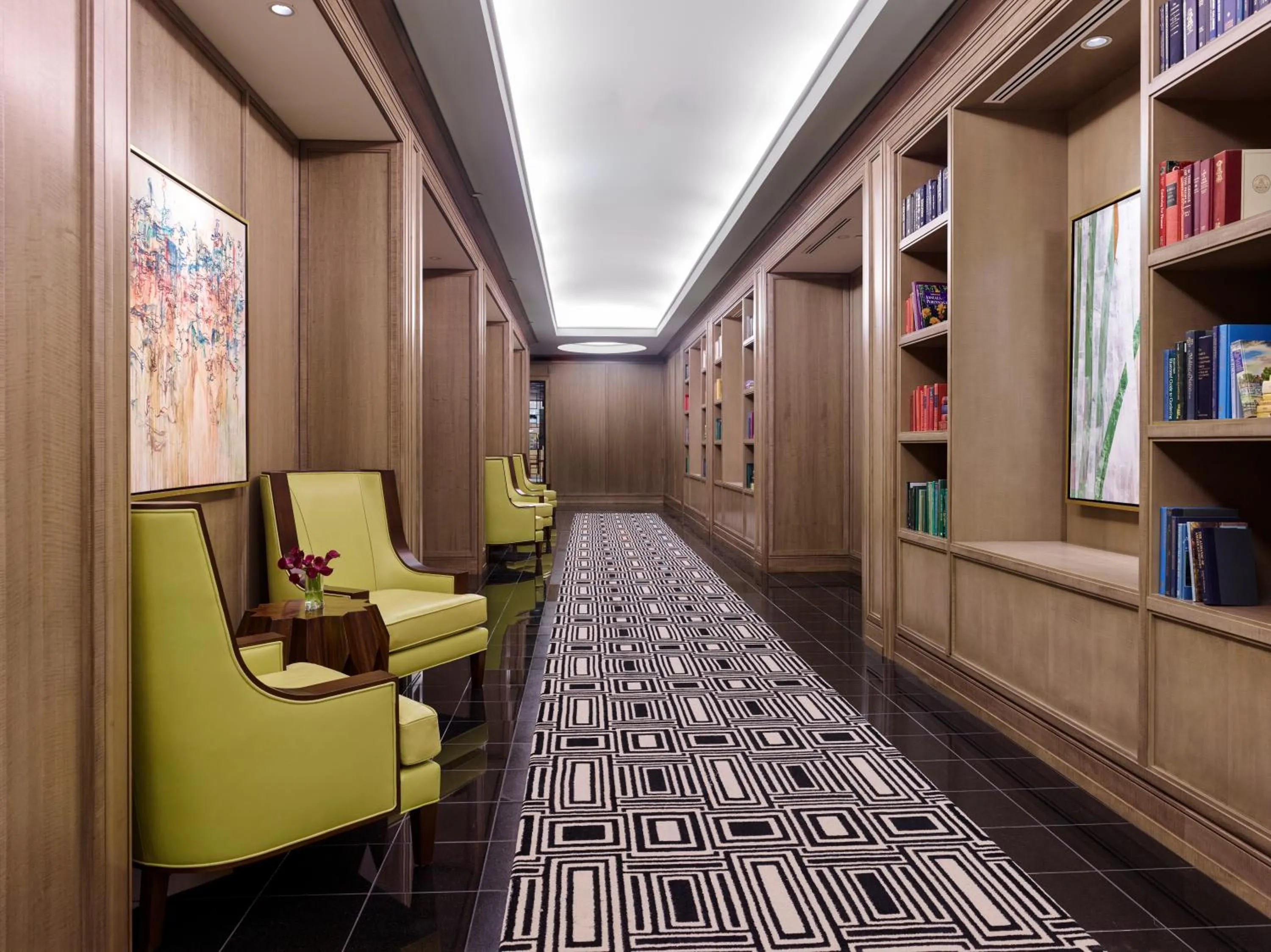 Library in The Rittenhouse Hotel