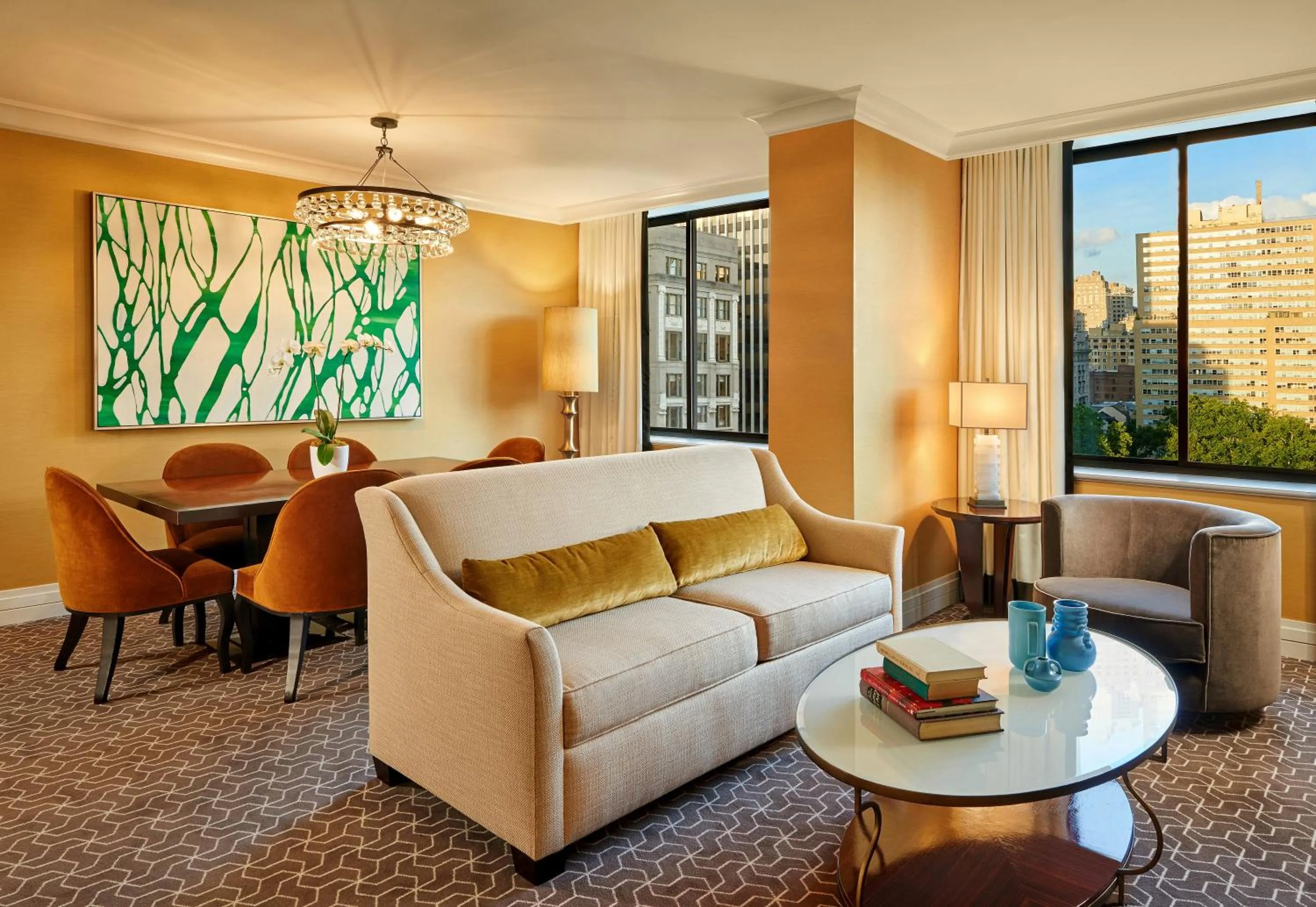 Living room in The Rittenhouse Hotel