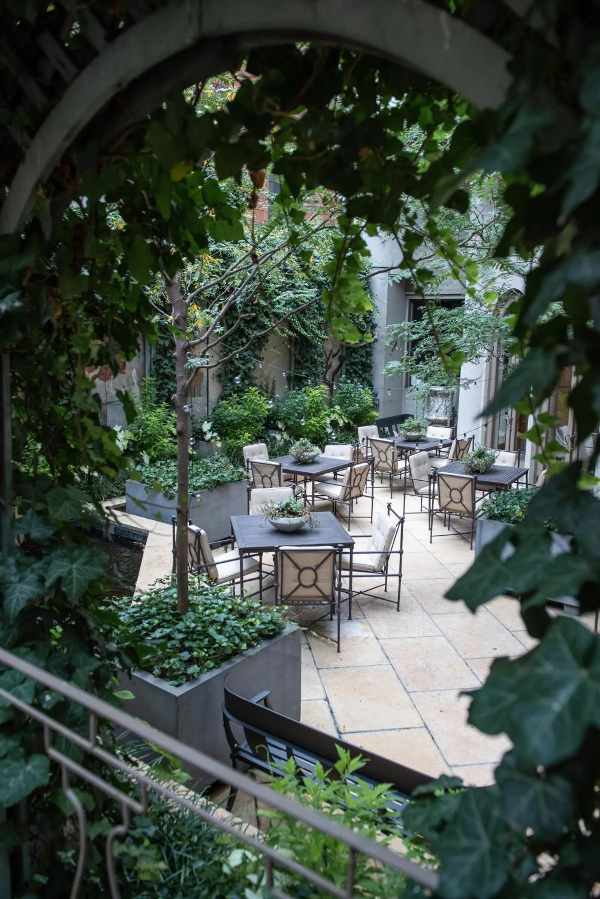 Patio in The Rittenhouse Hotel