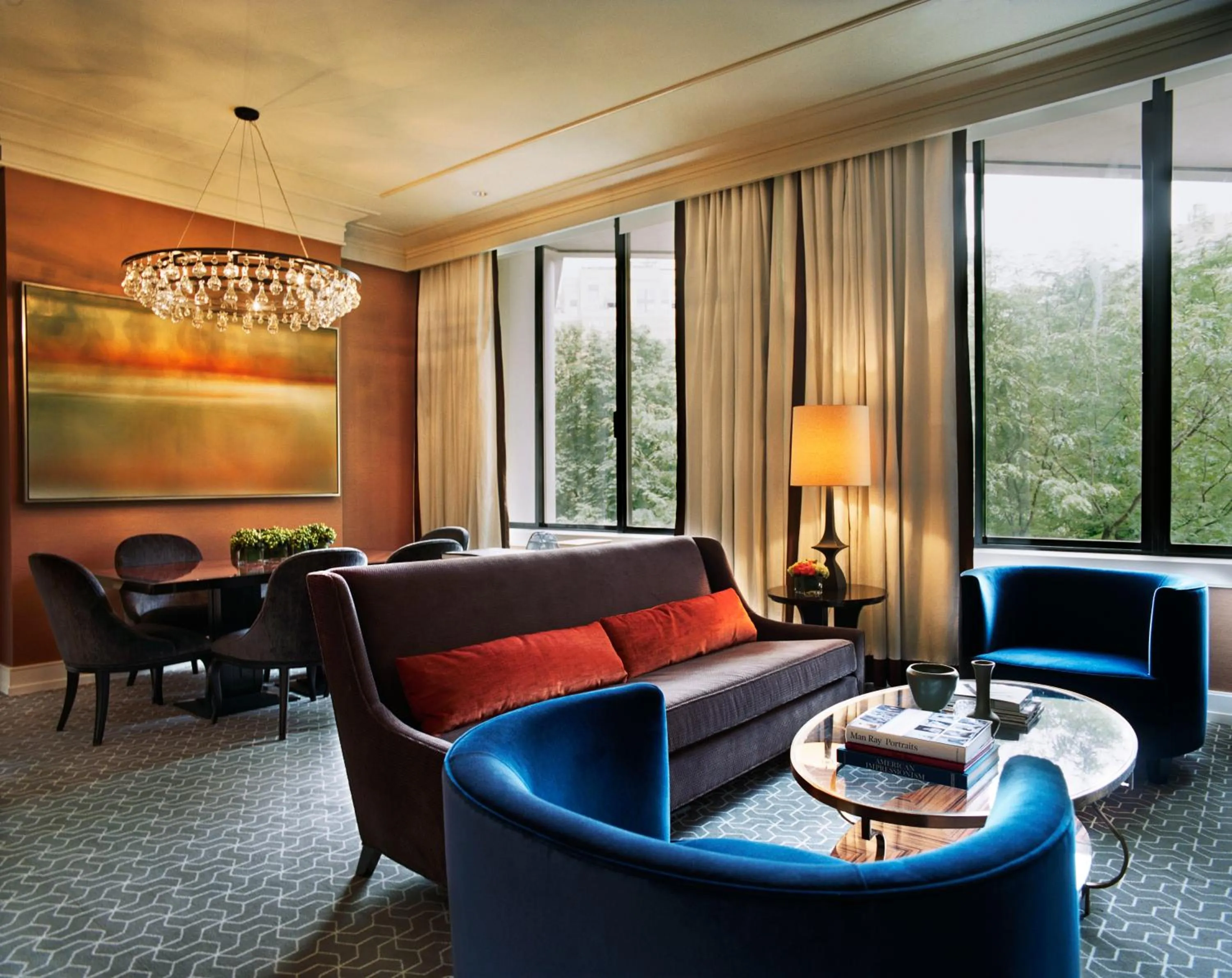 Living room in The Rittenhouse Hotel