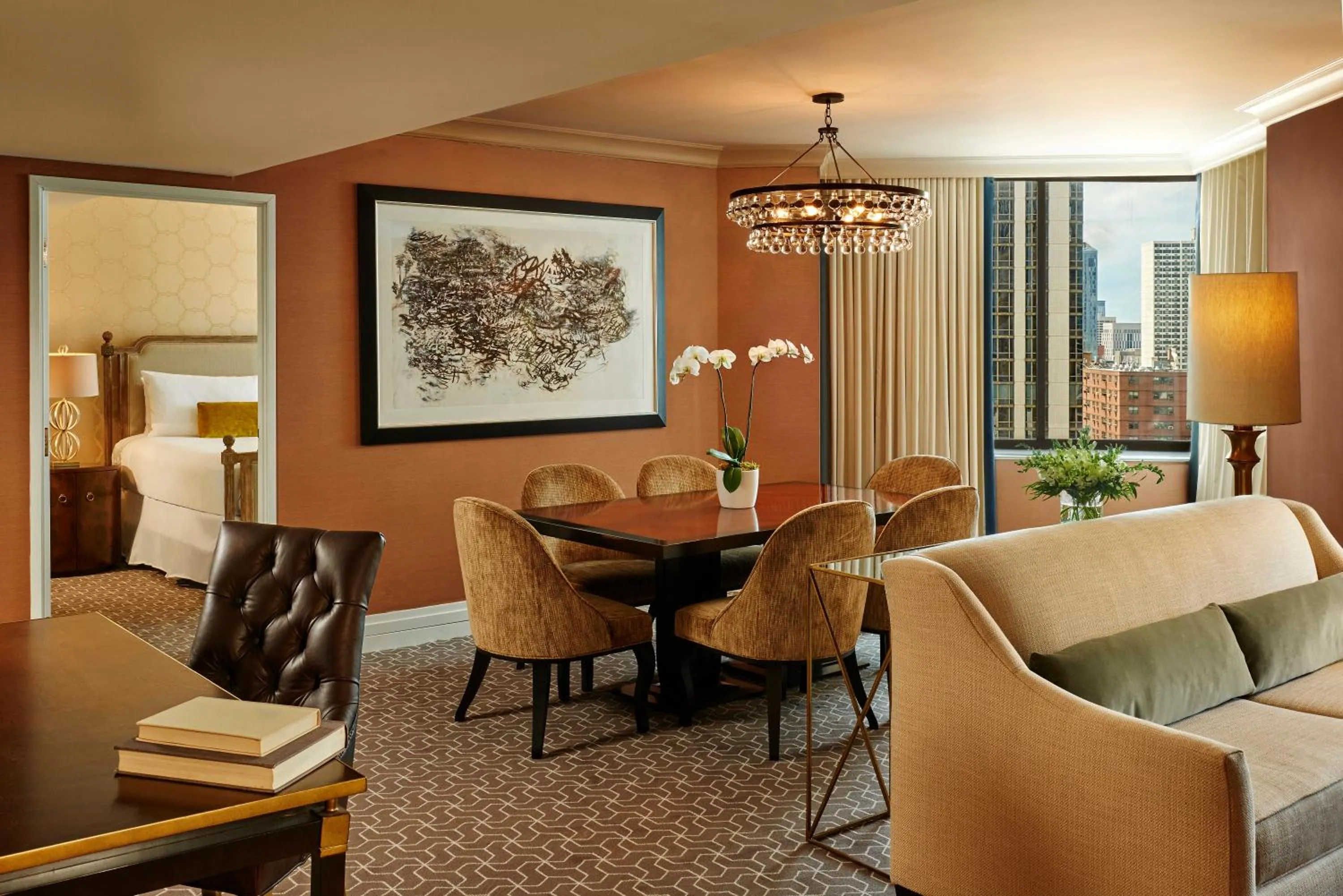 Living room in The Rittenhouse Hotel