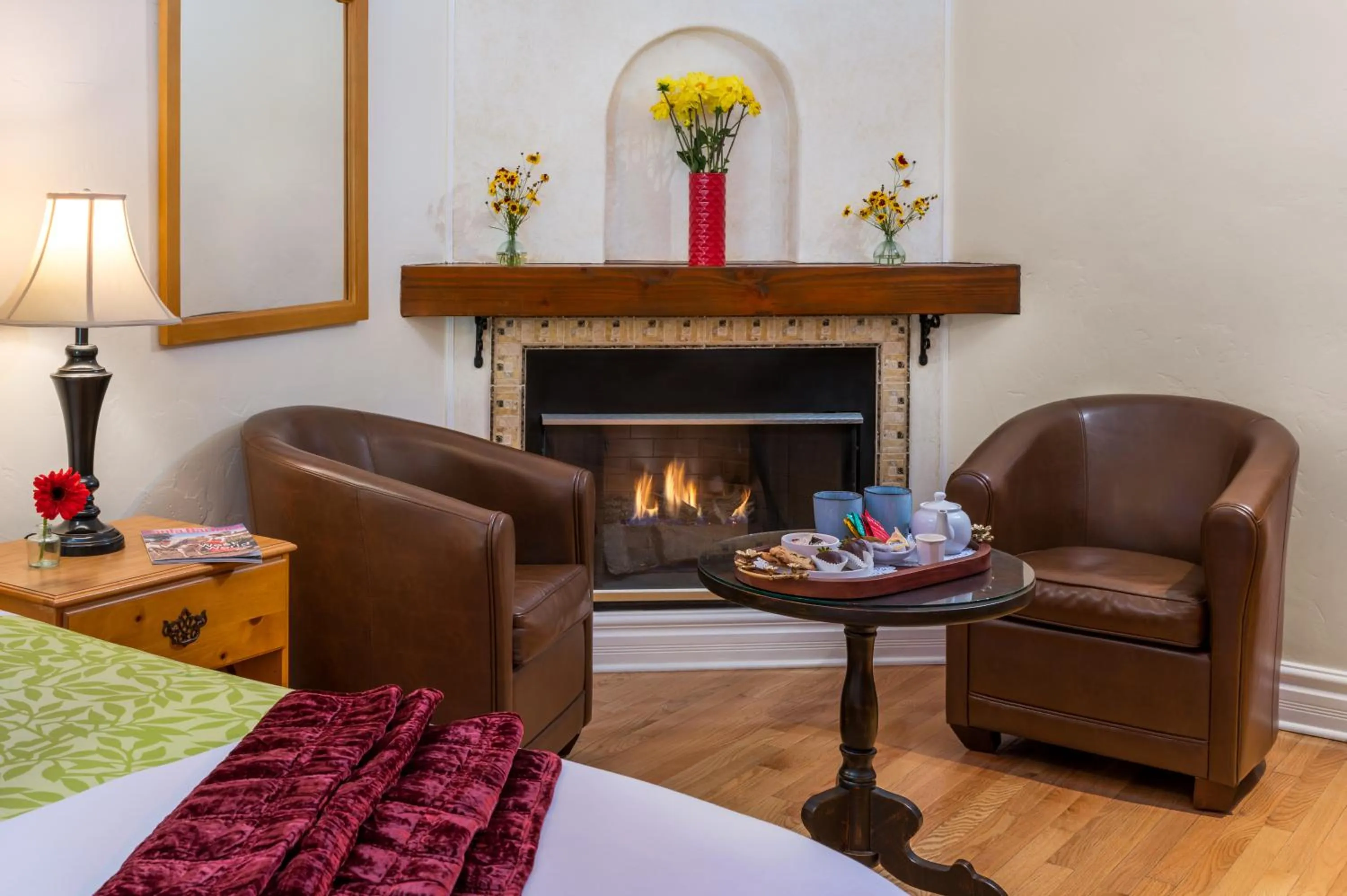 Seating area in The Eagle Inn