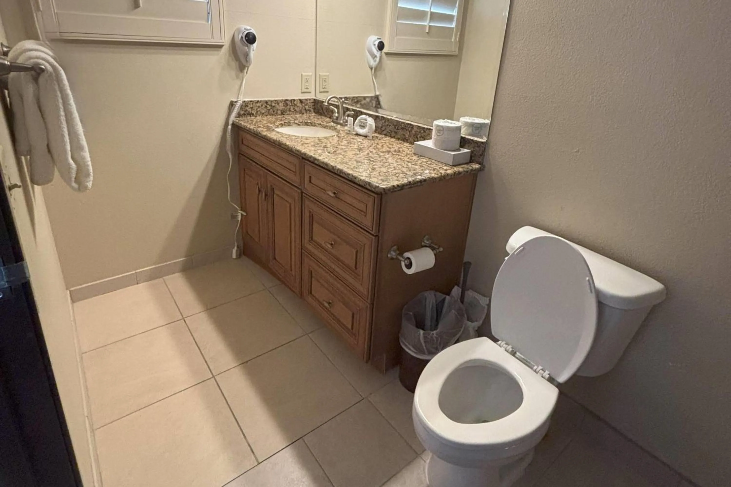 Bathroom in Baymont by Wyndham Las Vegas South Strip