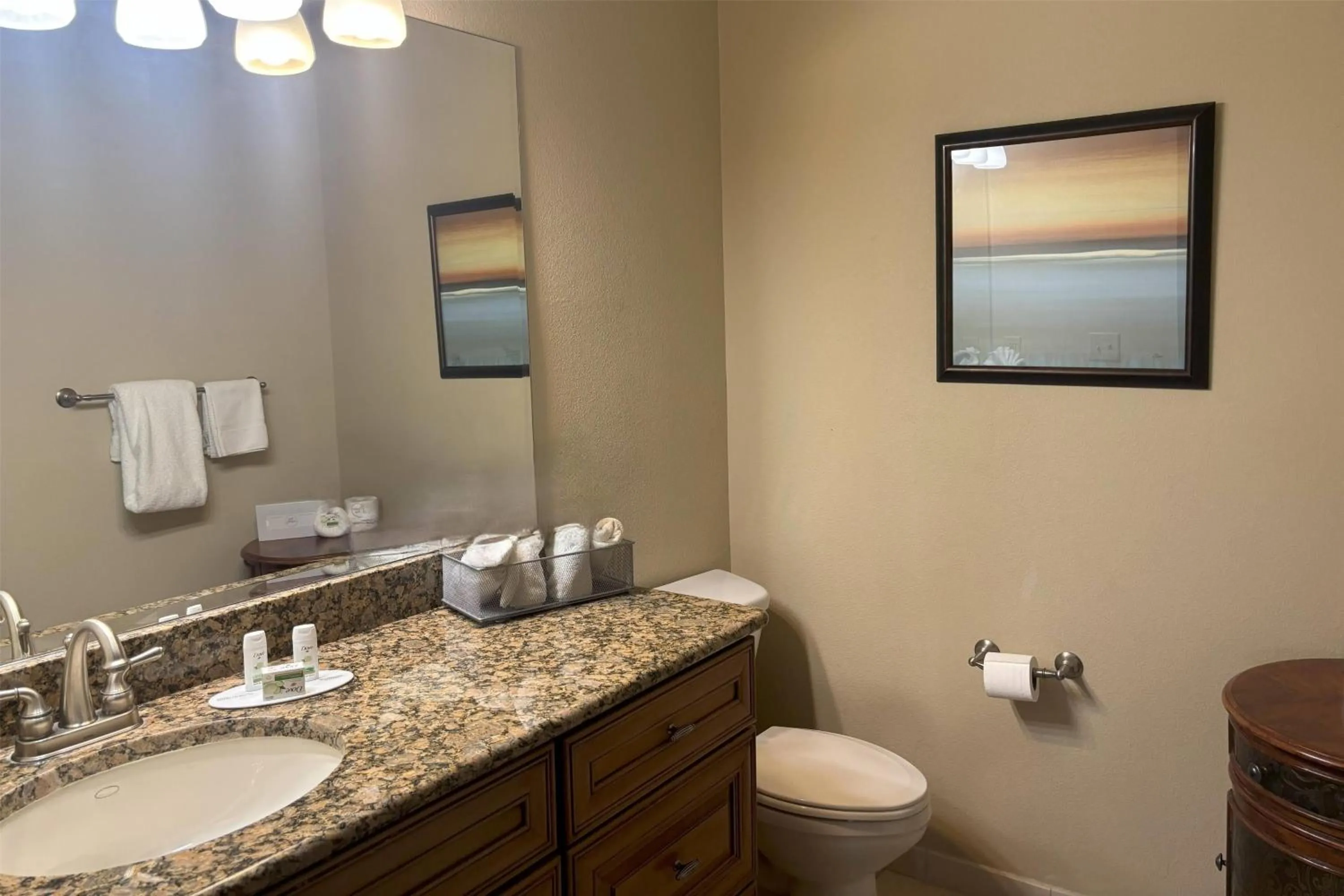 Bathroom in Baymont by Wyndham Las Vegas South Strip