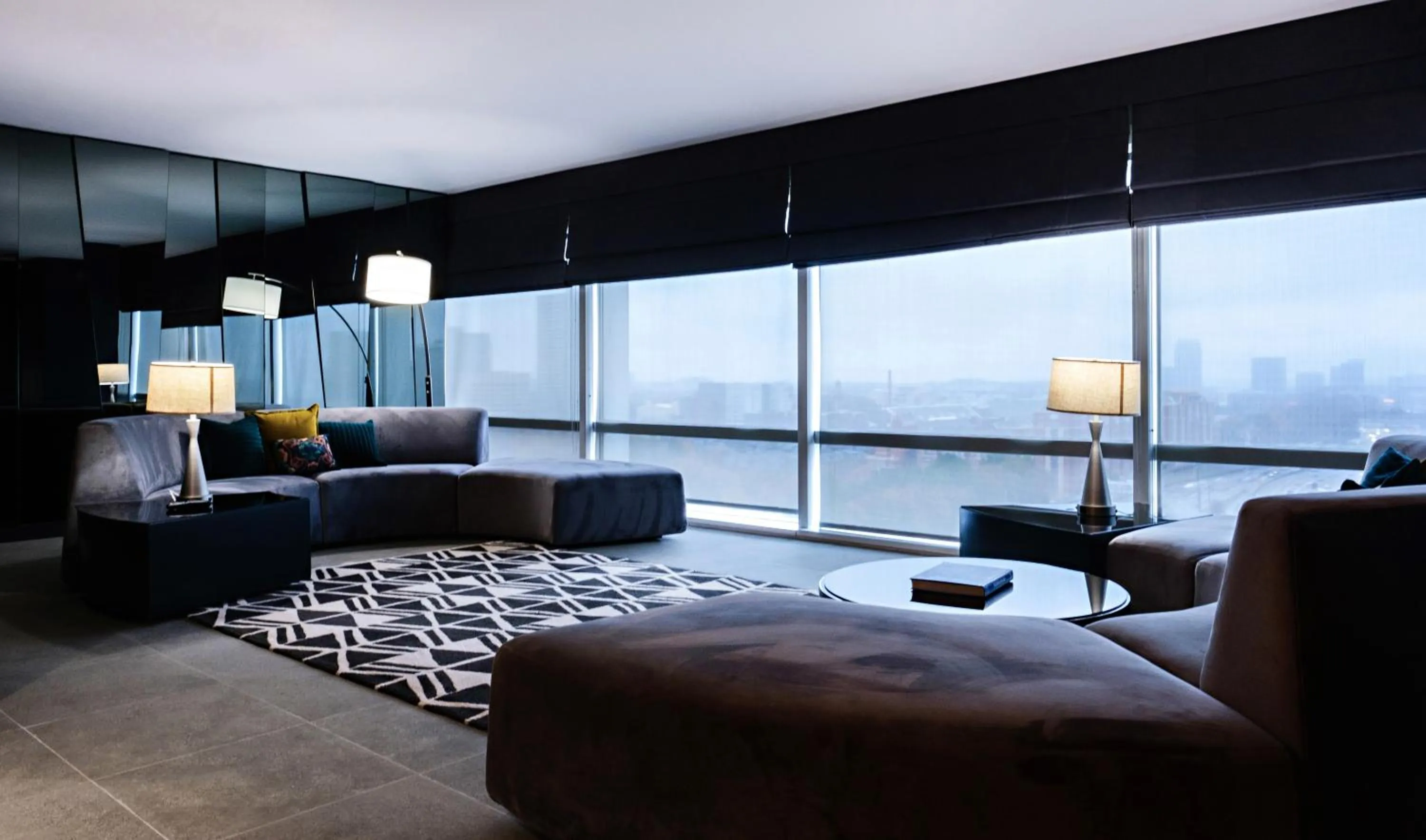 Seating area in W Atlanta Downtown