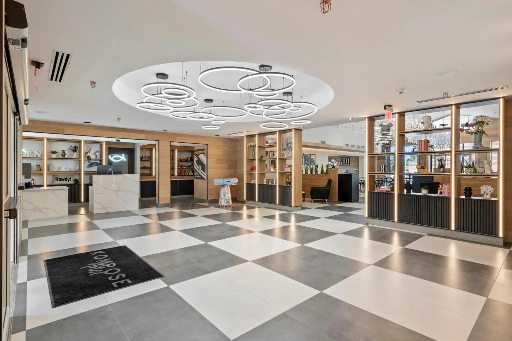 Lobby or reception in Kompose Boutique Hotel Houston Cy-Fair