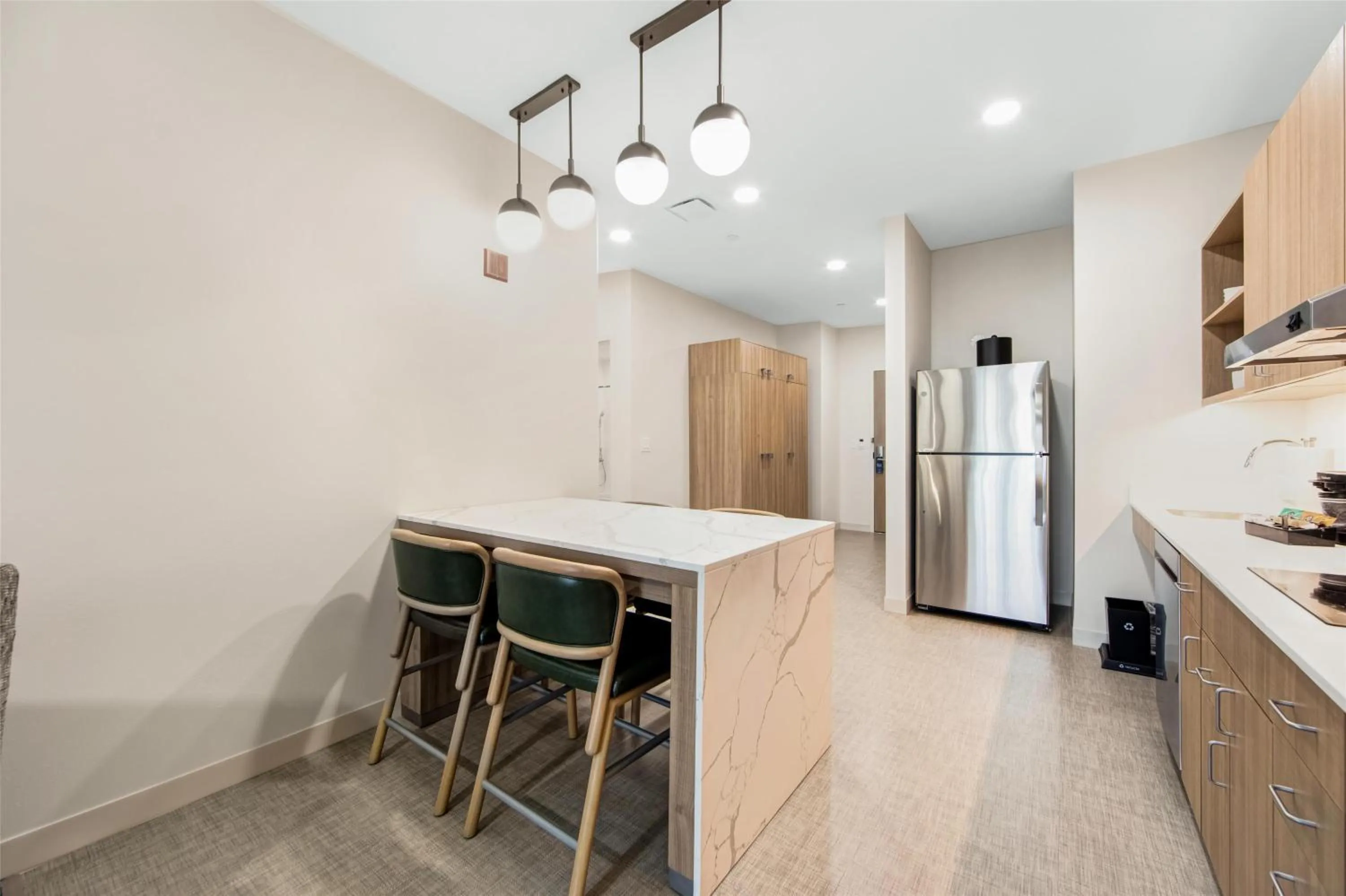 Kitchen or kitchenette in Homewood Suites by Hilton East Rutherford - Meadowlands, NJ