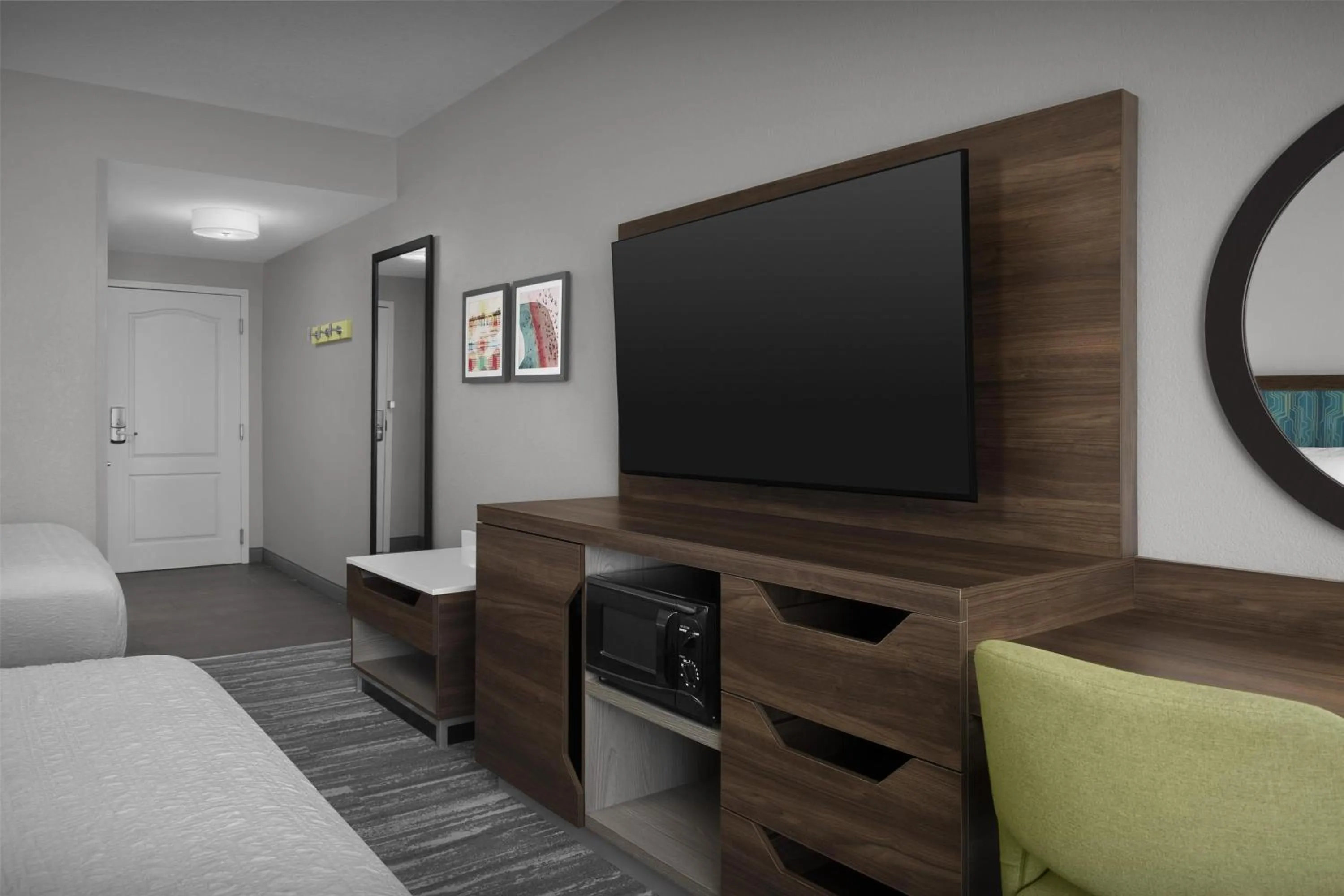 Bed in Hampton Inn & Suites Jacksonville South - Bartram Park