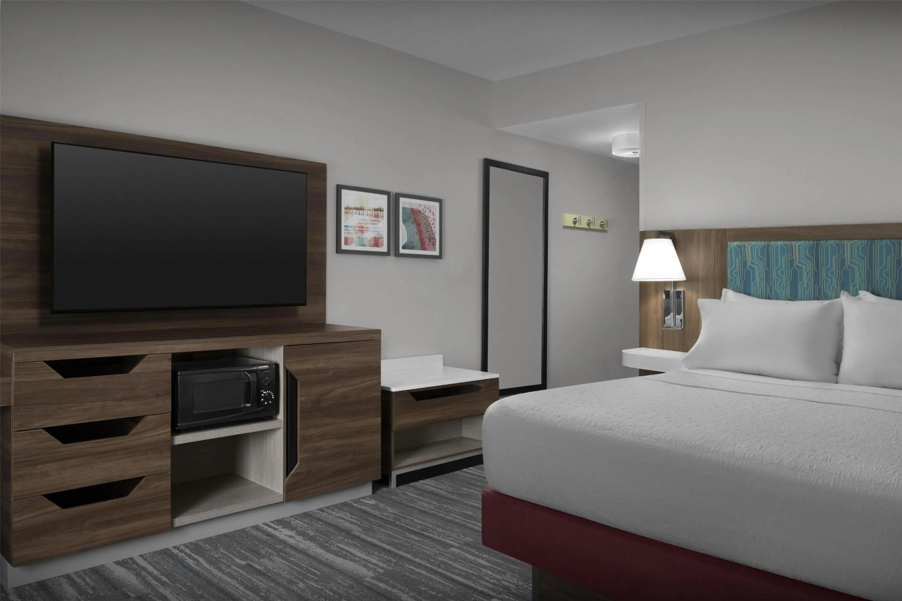 Bed in Hampton Inn & Suites Jacksonville South - Bartram Park