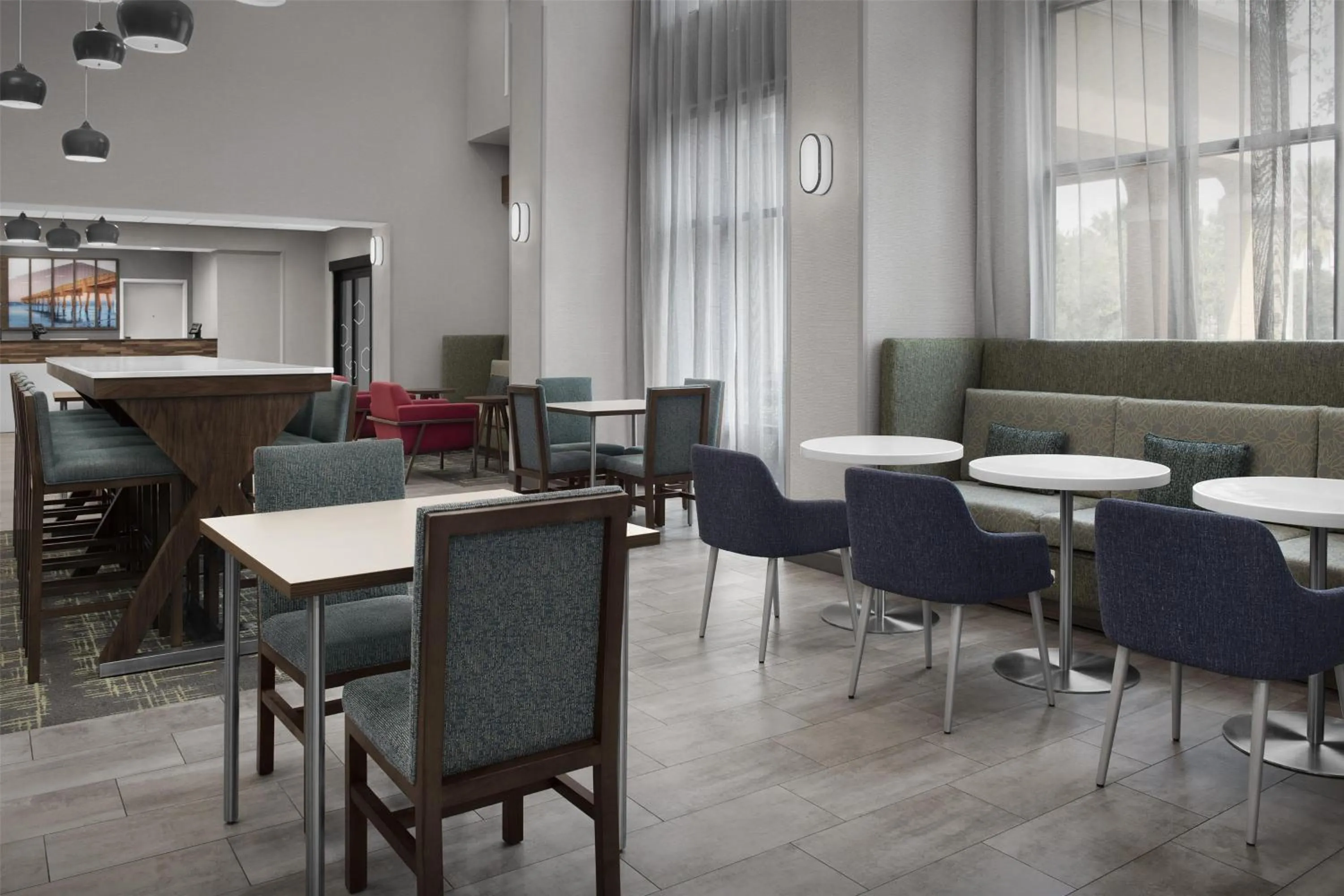 Breakfast in Hampton Inn & Suites Jacksonville South - Bartram Park